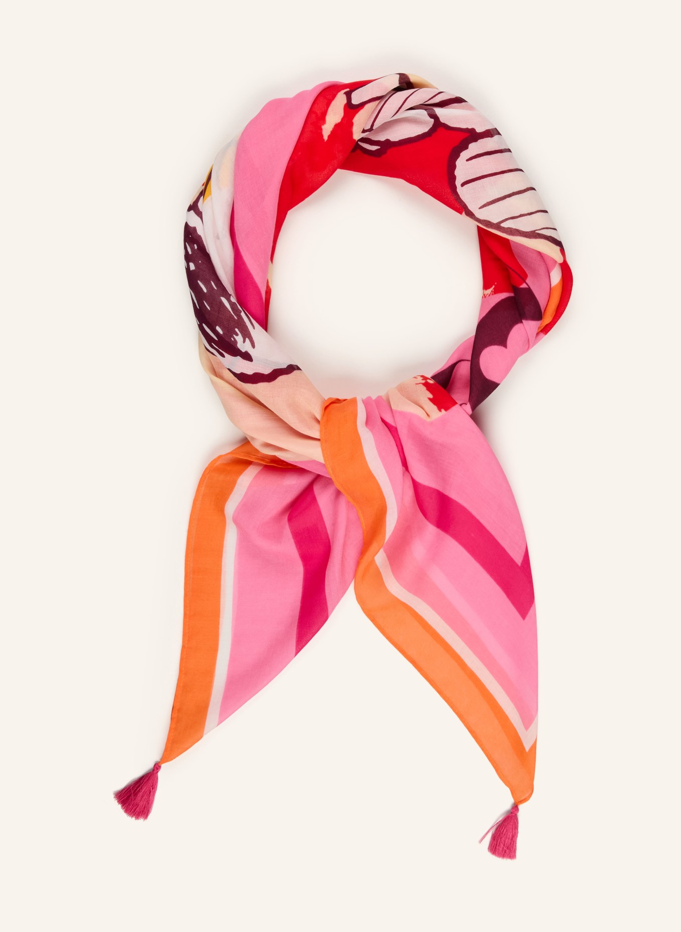 CODELLO Tuch: ROSA / PINK / ORANGE