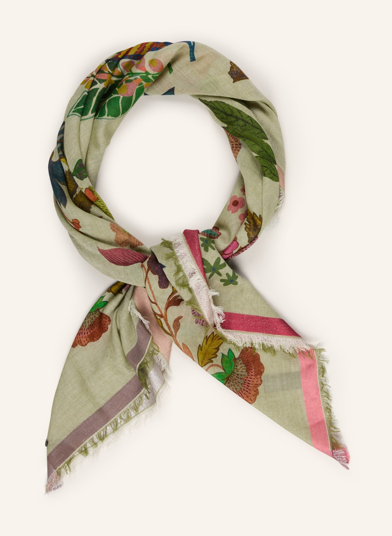 CODELLO Ściereczka z brokatową nicią: ZIELONY / RÓŻOWY / CIEMNOCZERWONY