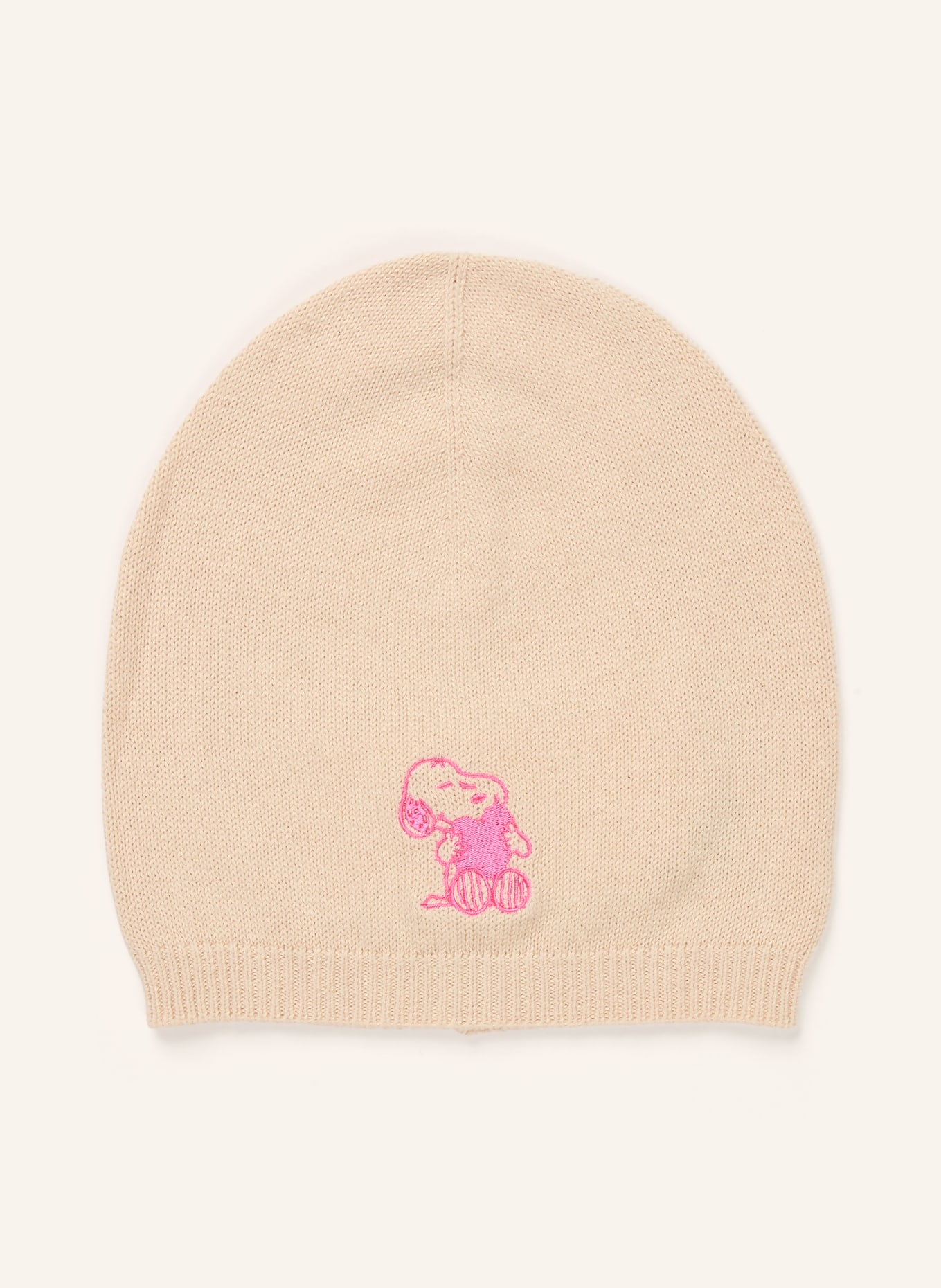 CODELLO cap: BEIGE / NEON PINK
