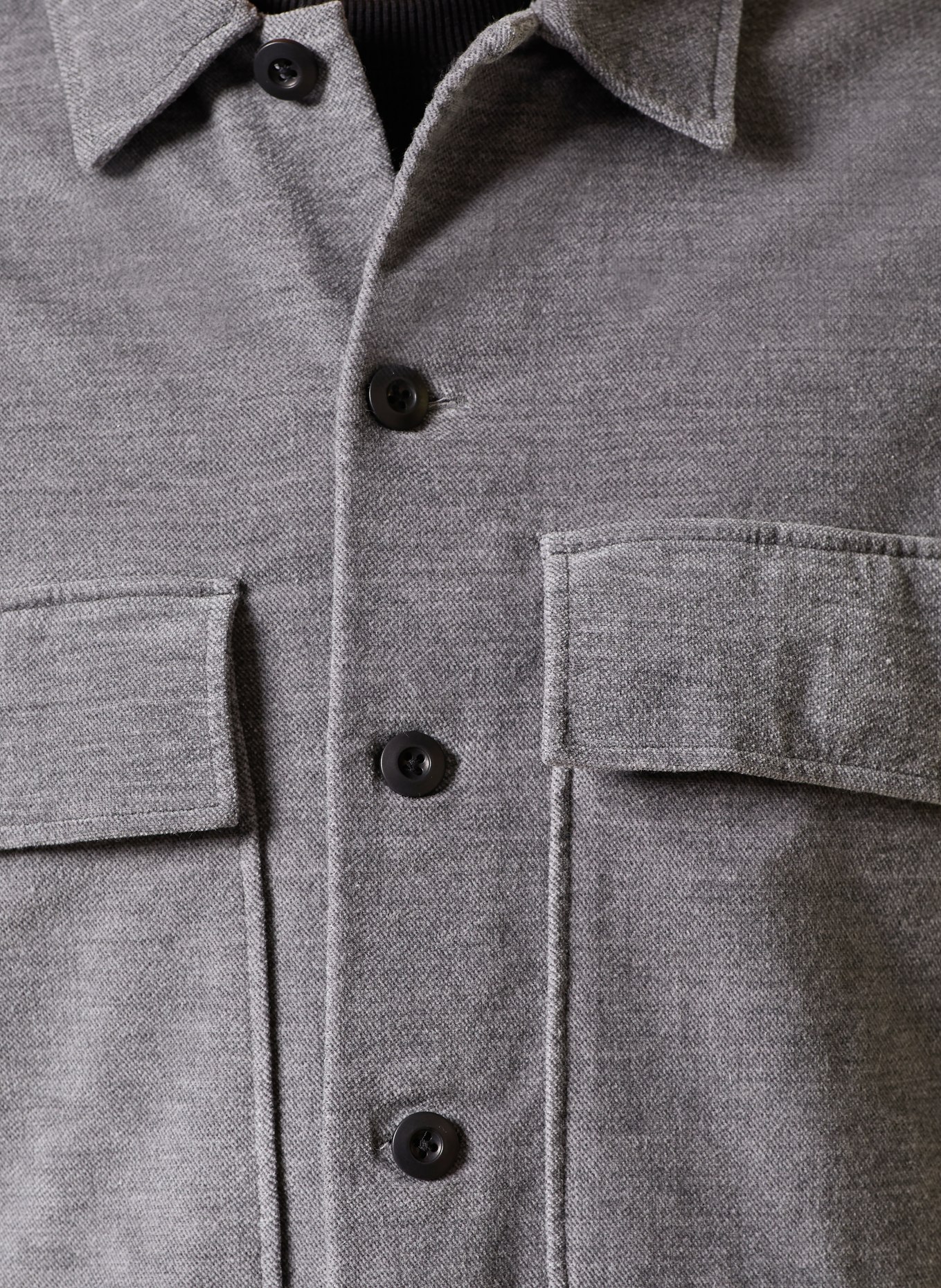 ALLSAINTS Overshirt HAWKER: GRAU