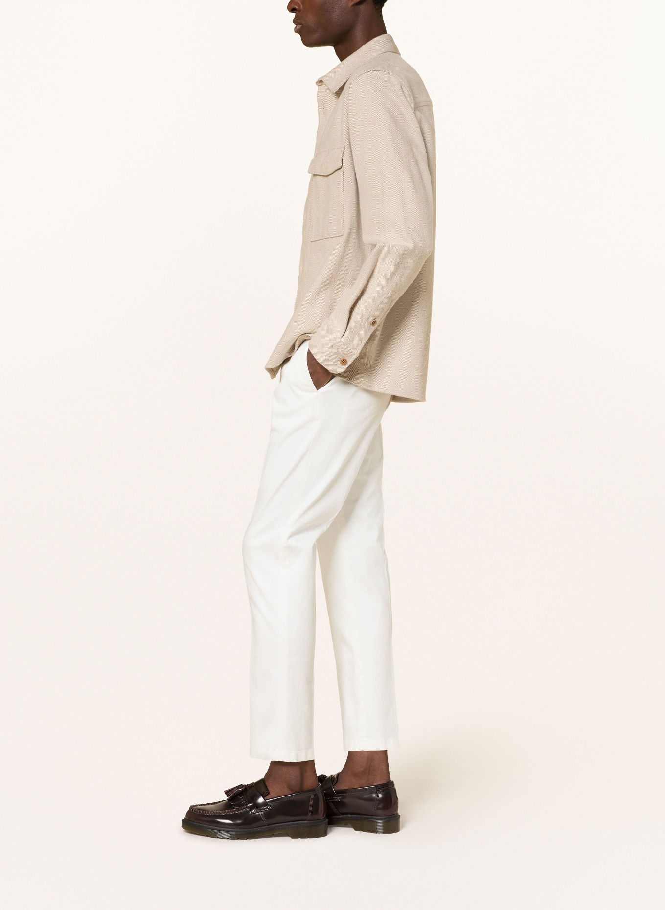 DRYKORN Chino AJEND Extra Slim Fit: ECRU