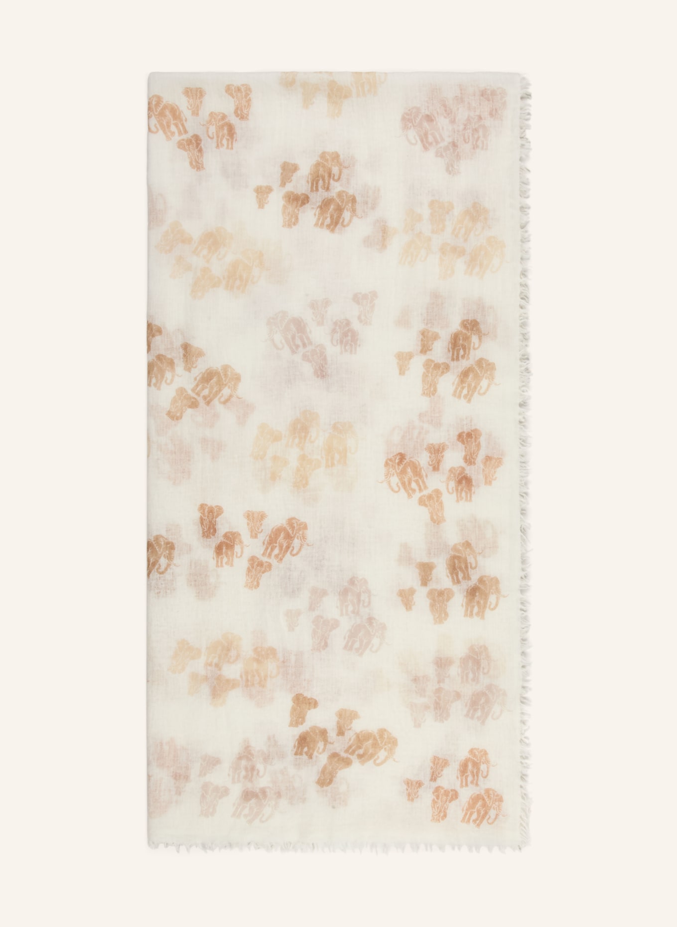 HEMISPHERE scarf: CREAM / BEIGE