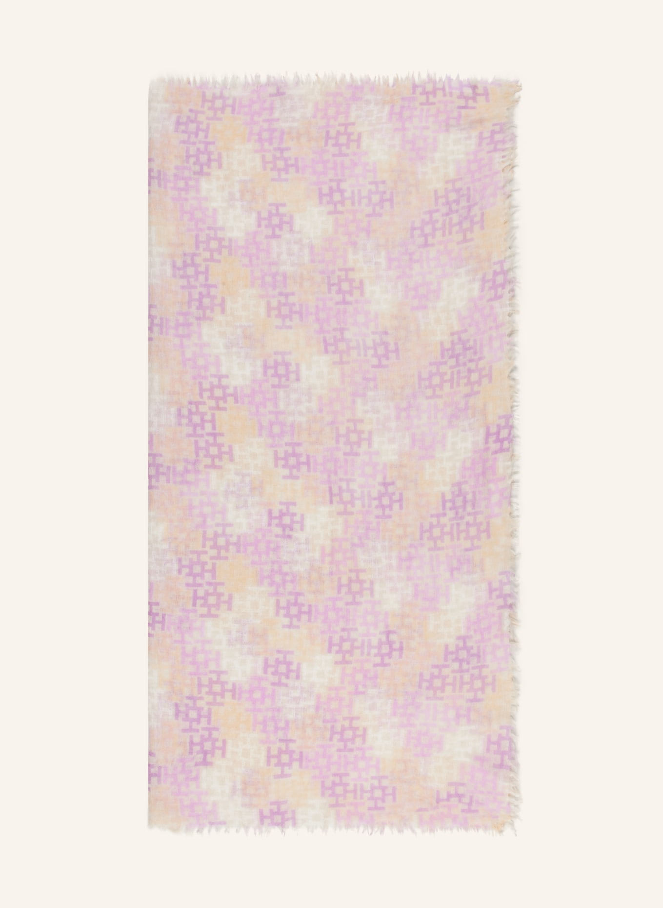 HEMISPHERE Cashmere-Tuch: HELLLILA / LILA / HELLGELB