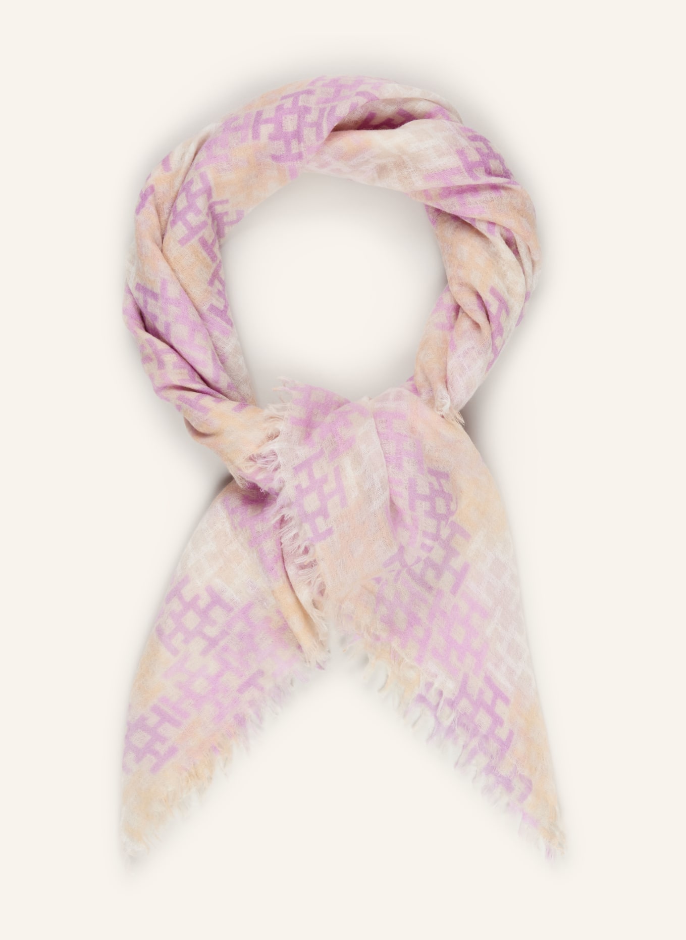 HEMISPHERE Cashmere-Tuch: HELLLILA / LILA / HELLGELB