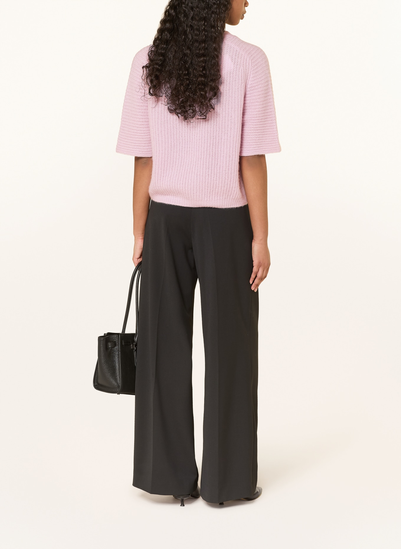 HEMISPHERE Sweter z kaszmiru: JASNOFIOLETOWY