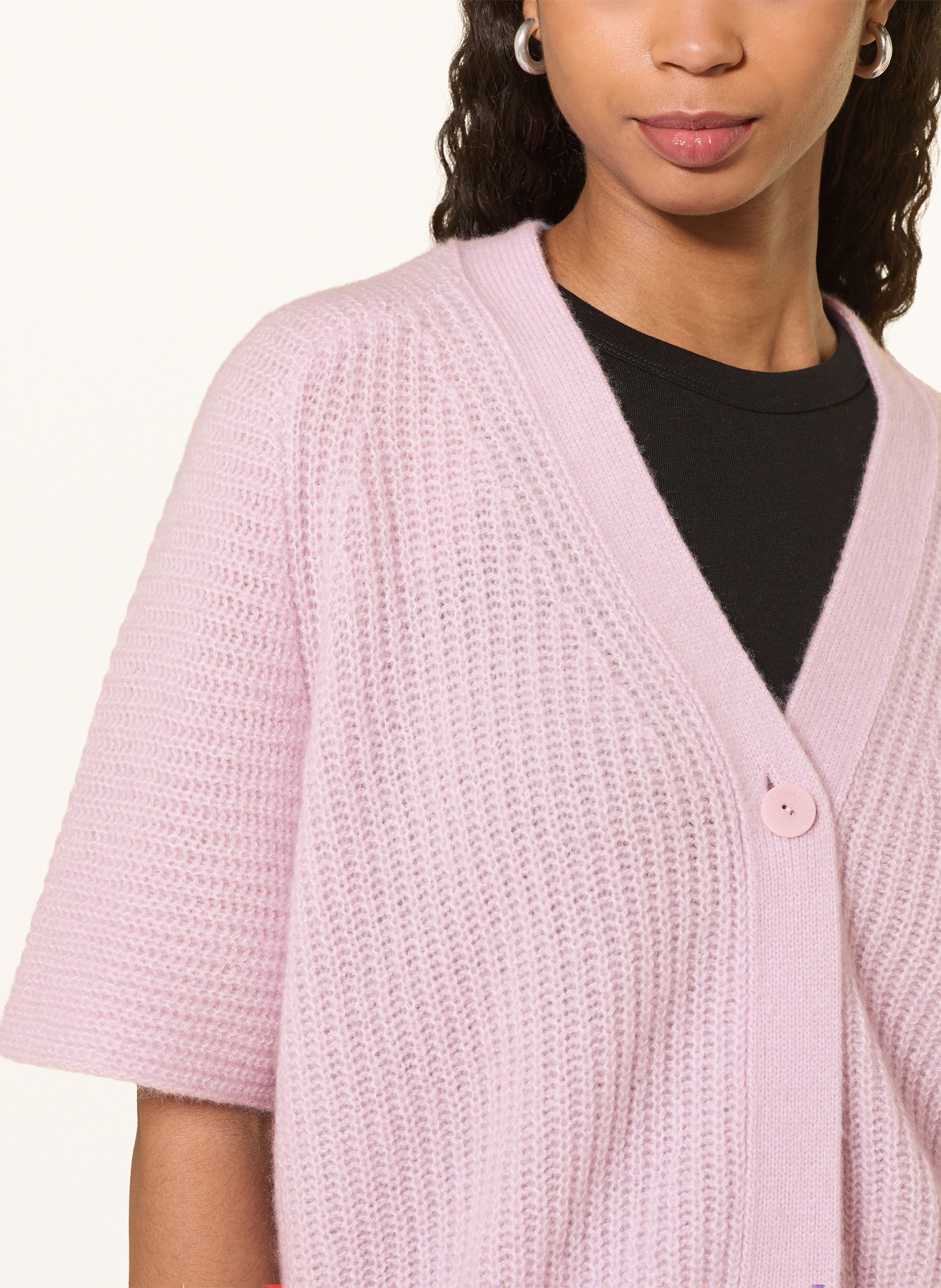 HEMISPHERE Sweter z kaszmiru: JASNOFIOLETOWY