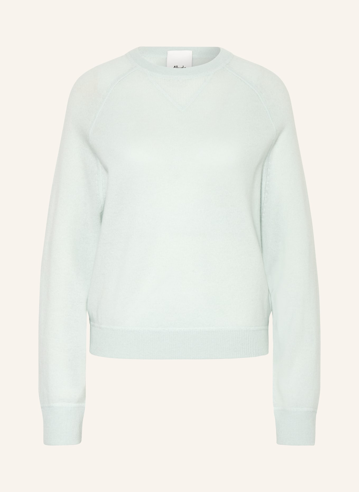 ALLUDE Pullover mit Cashmere: MINT