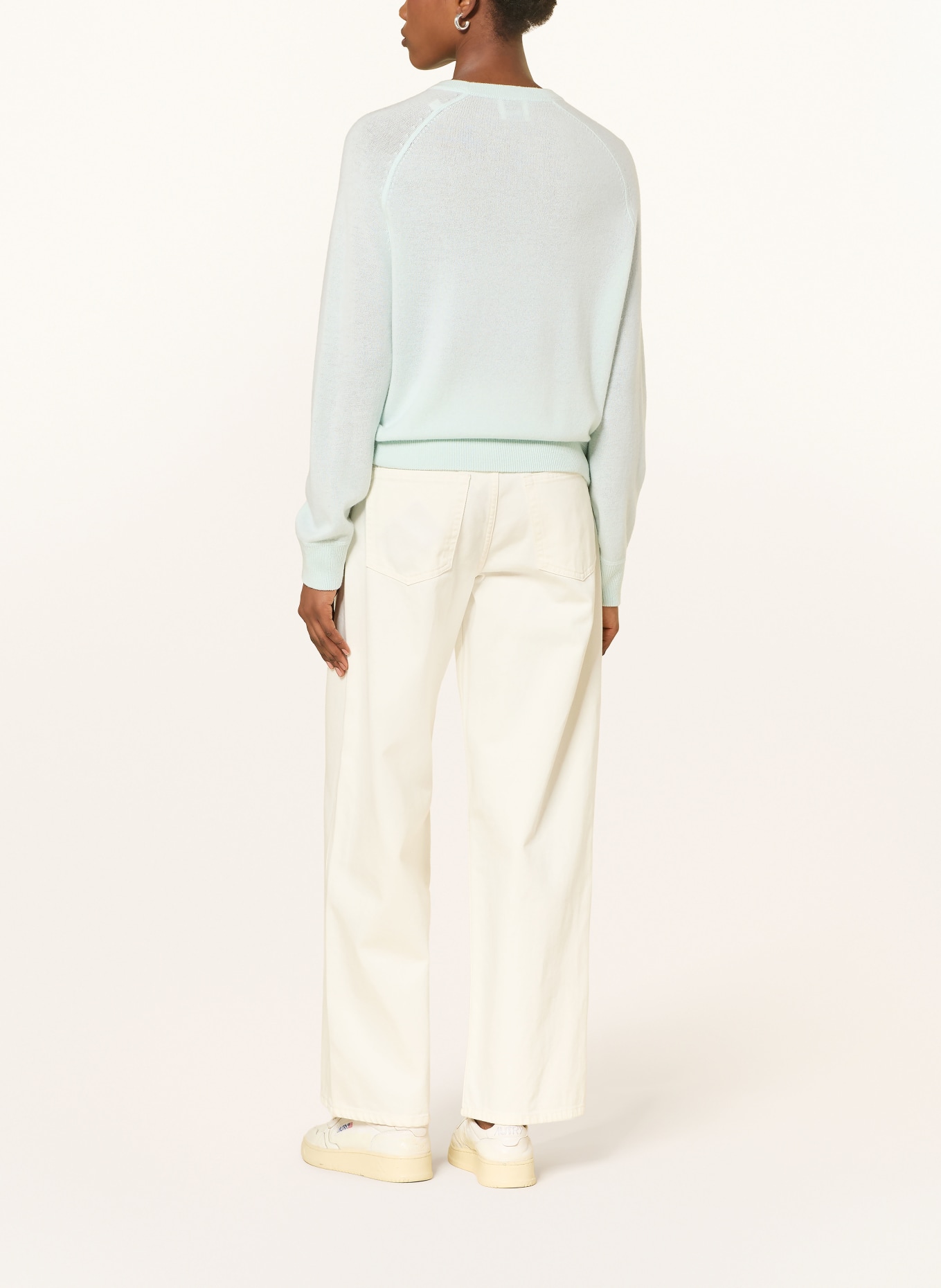 ALLUDE Pullover mit Cashmere: MINT