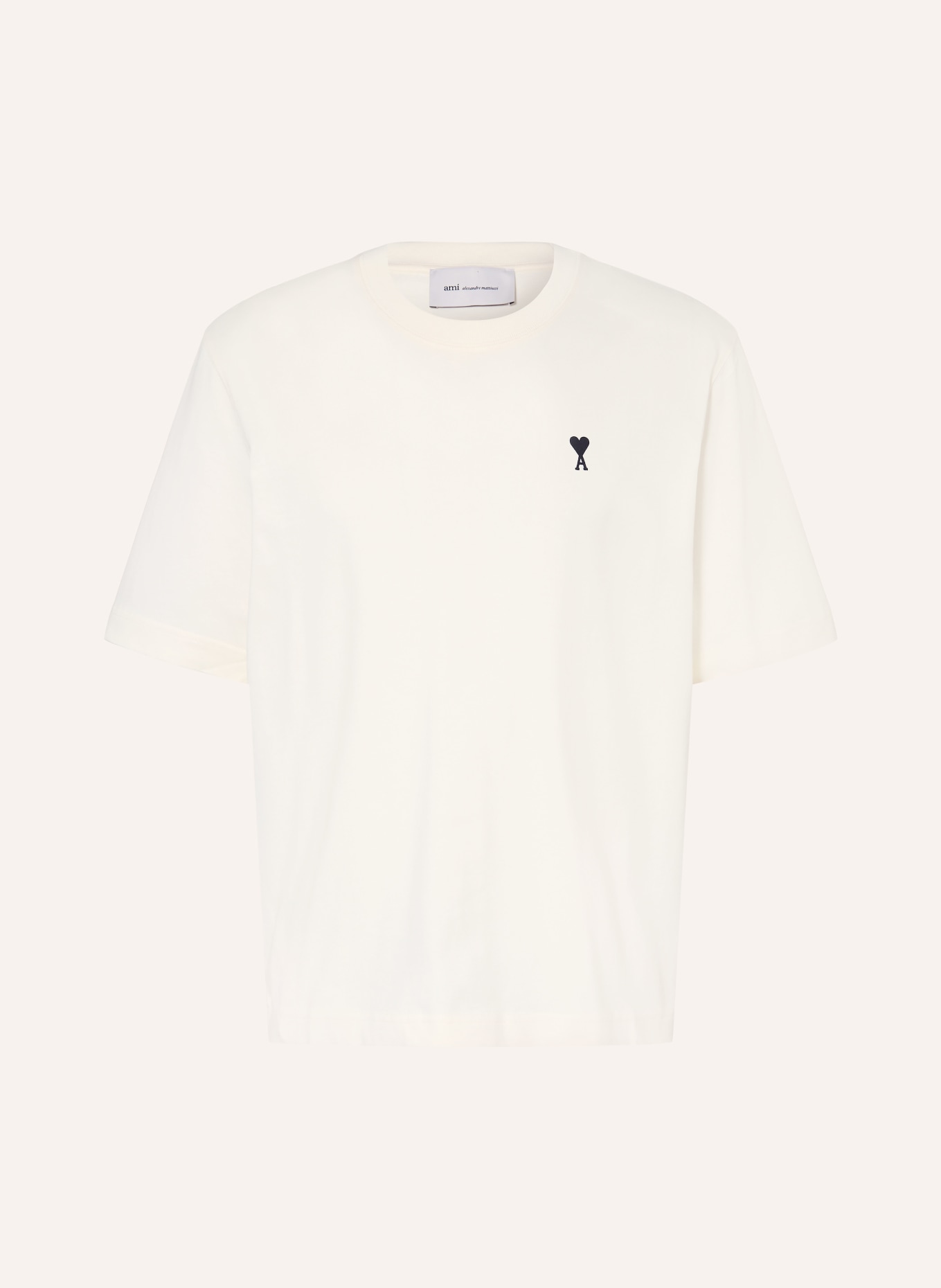 AMI PARIS T-shirt: CRÈME