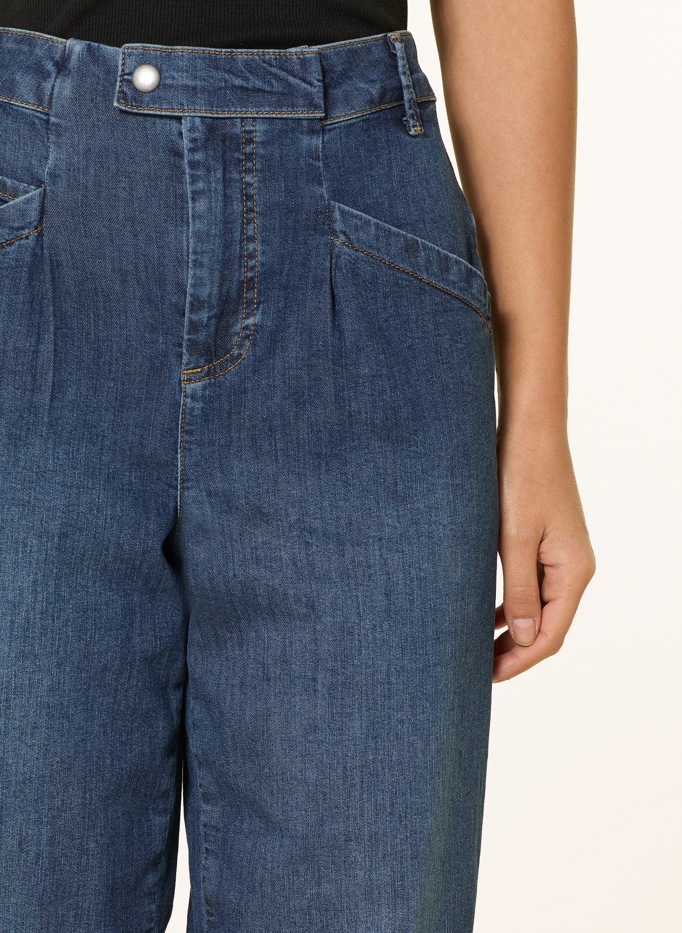 Buena Vista Mom Jeans STUDIO: 9717 blue denim