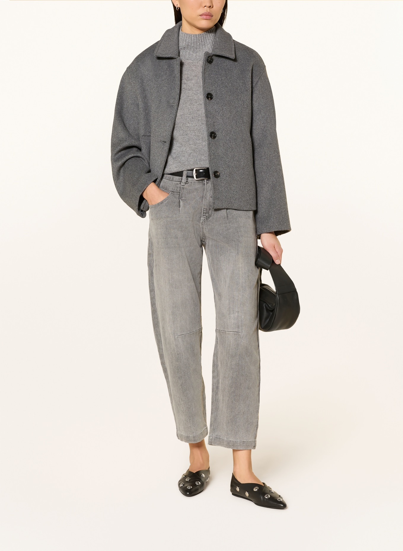 Buena Vista Barrel Jeans: 7629 faded grey