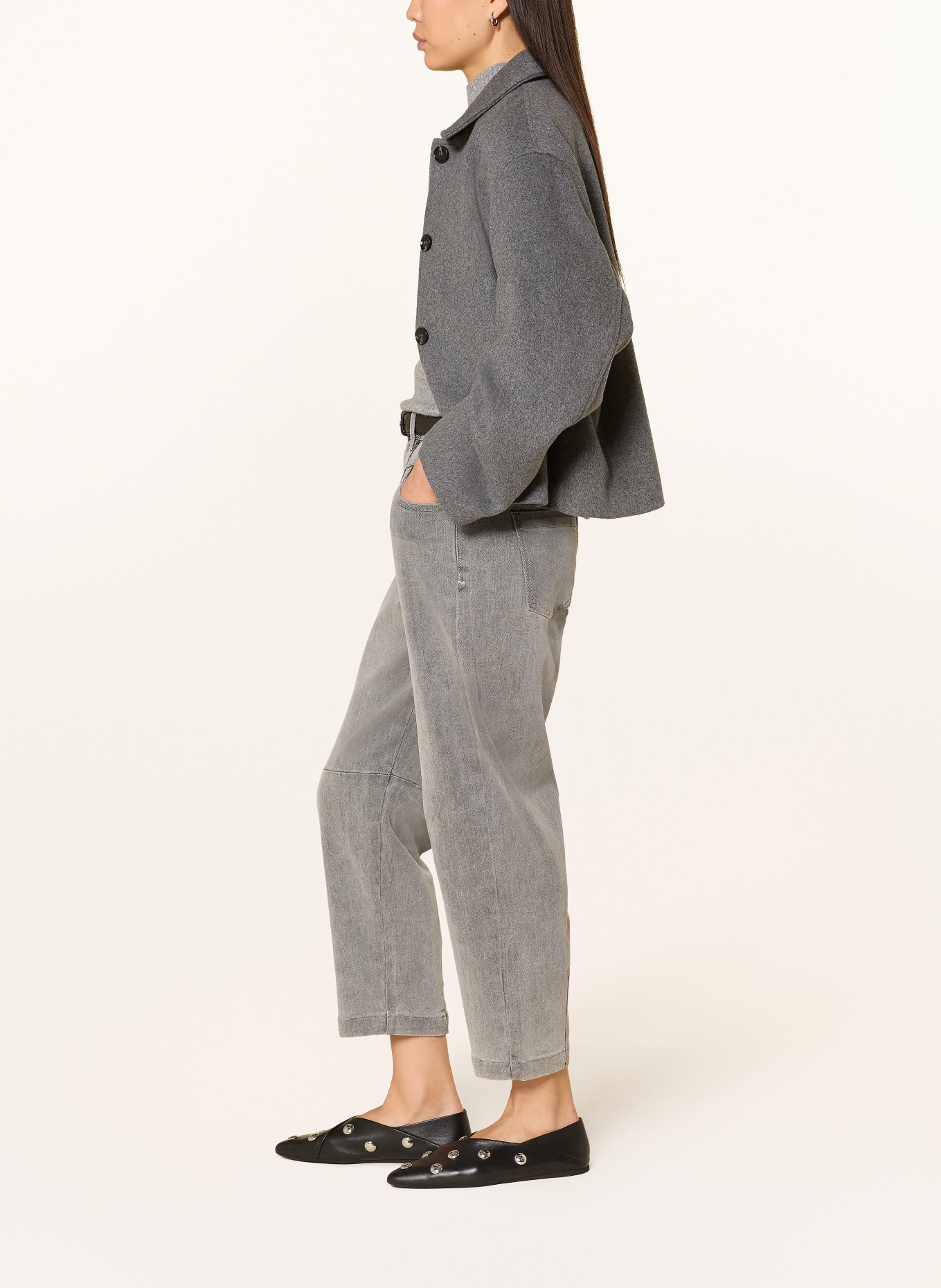 Buena Vista Barrel Jeans: 7629 faded grey