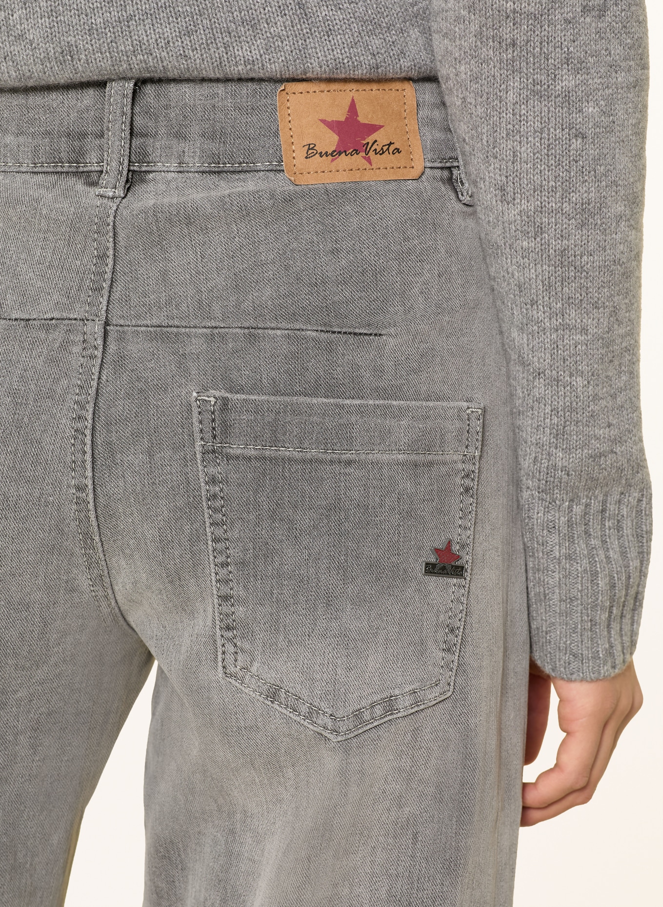Buena Vista Barrel Jeans: 7629 faded grey