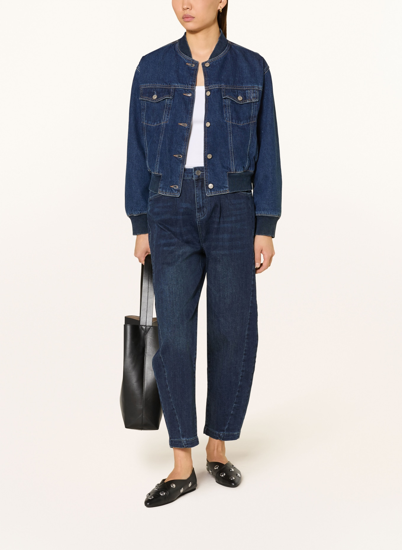 Buena Vista Mom Jeans BALLON: 8920 twilight denim