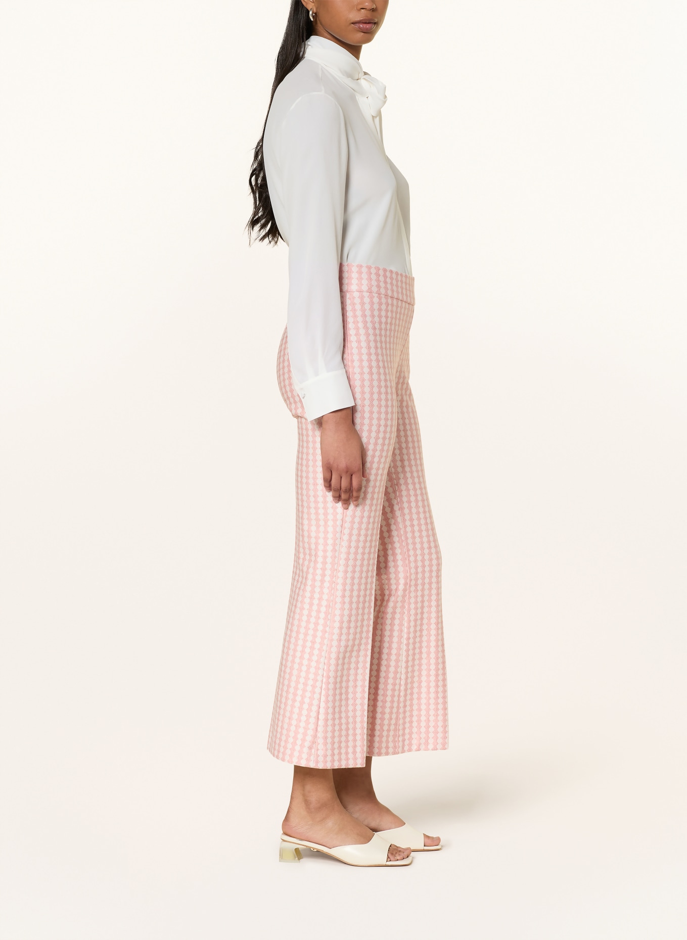 SEDUCTIVE Hose NANETTE: ROSA / CREME