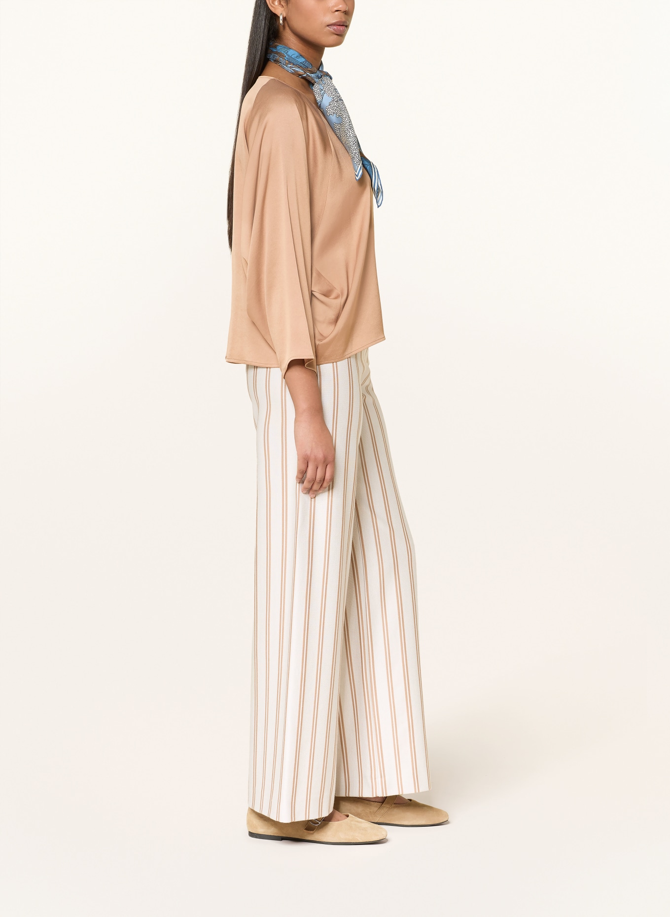 SEDUCTIVE Marlenehose KIMBERLY: BEIGE / CAMEL