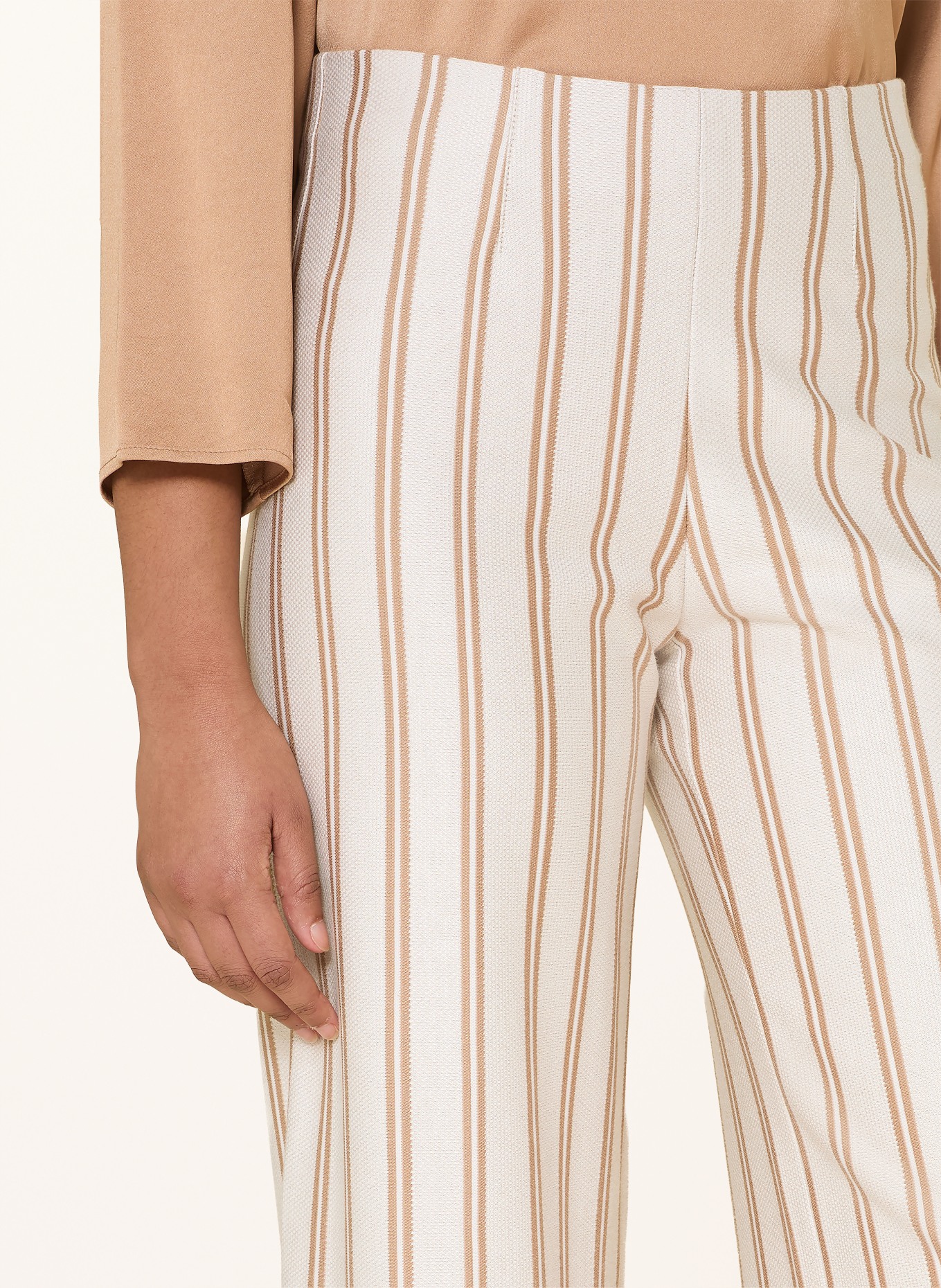 SEDUCTIVE Marlenehose KIMBERLY: BEIGE / CAMEL