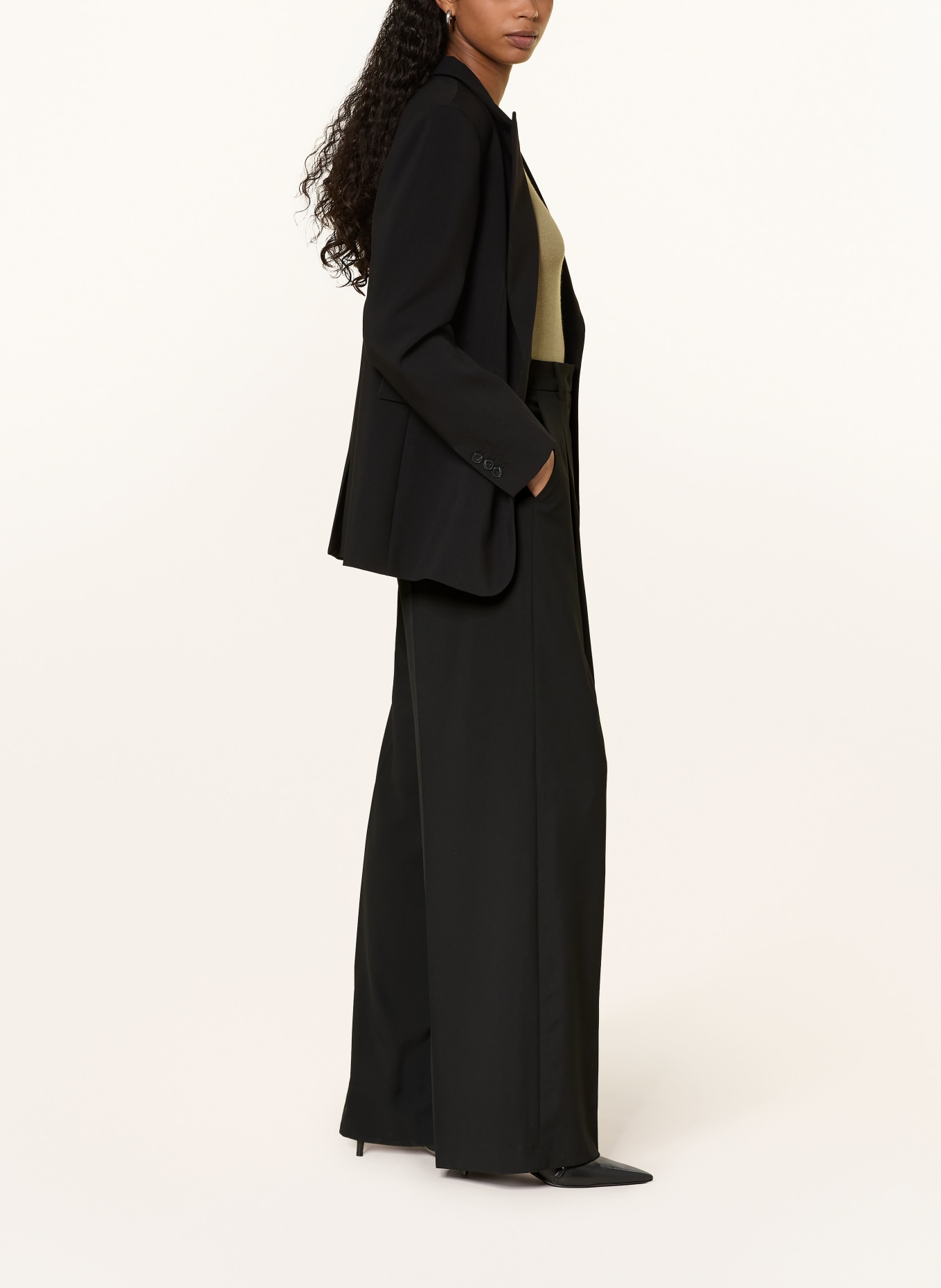 SEDUCTIVE Marlenehose CHRISSY: SCHWARZ