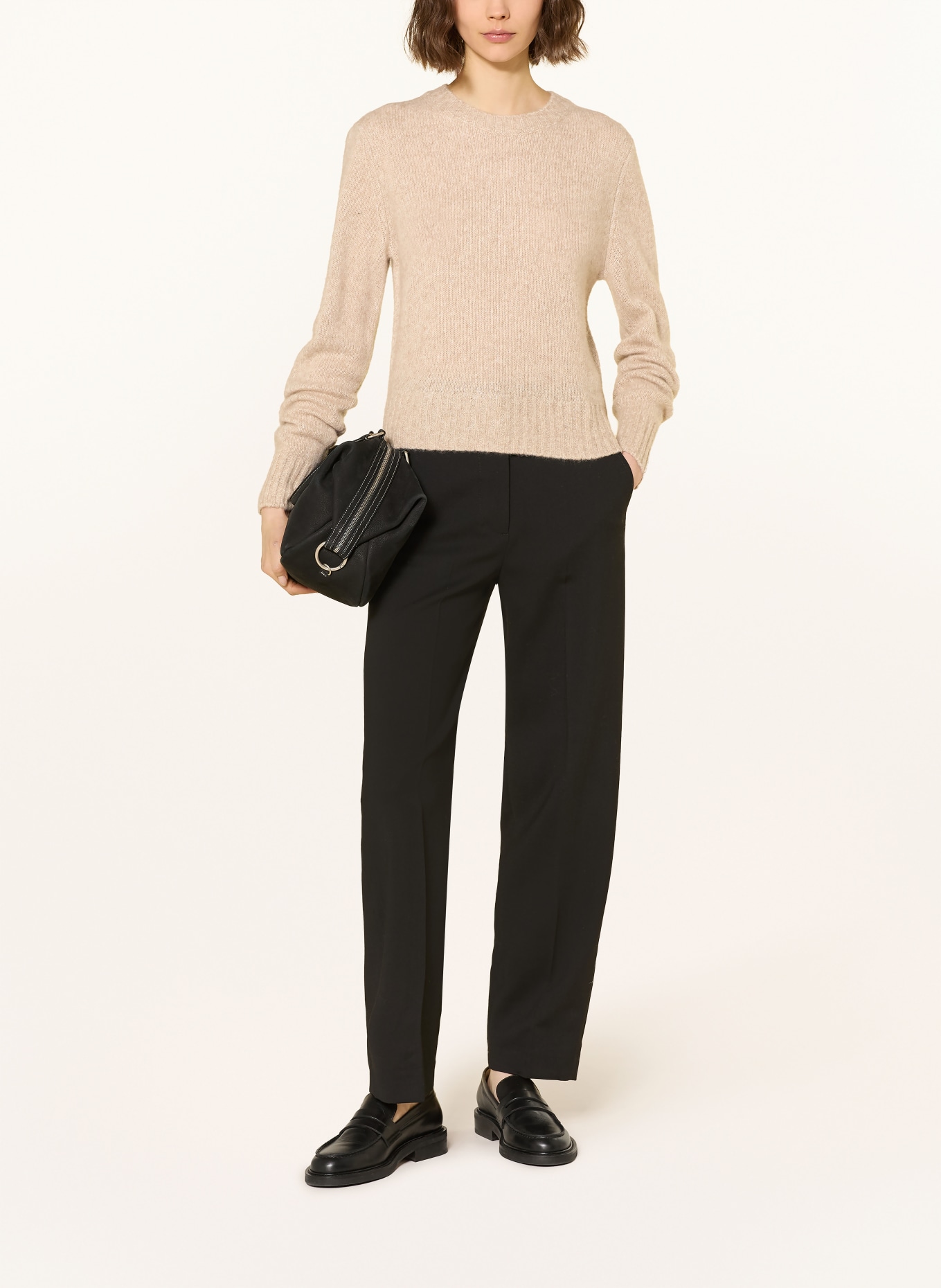 Alcidia da Veiga cashmere sweater: BEIGE