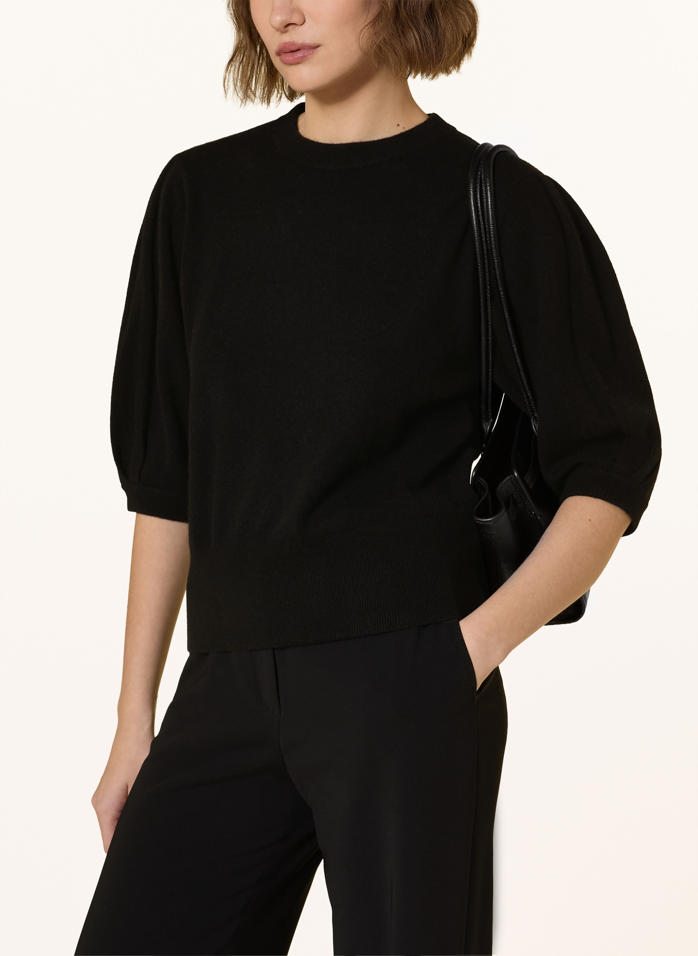 Alcidia da Veiga Pullover mit Cashmere: SCHWARZ