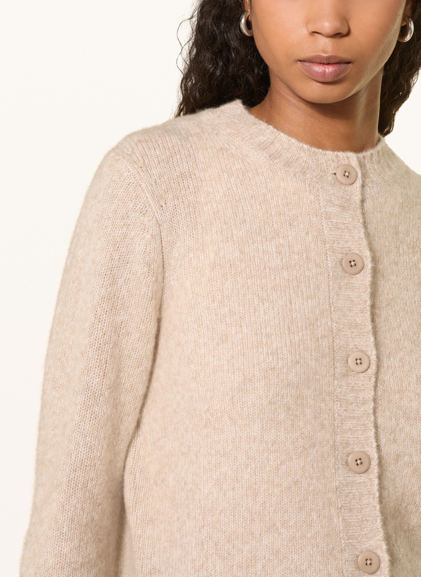 Alcidia da Veiga Cashmere cardigan: CAMEL