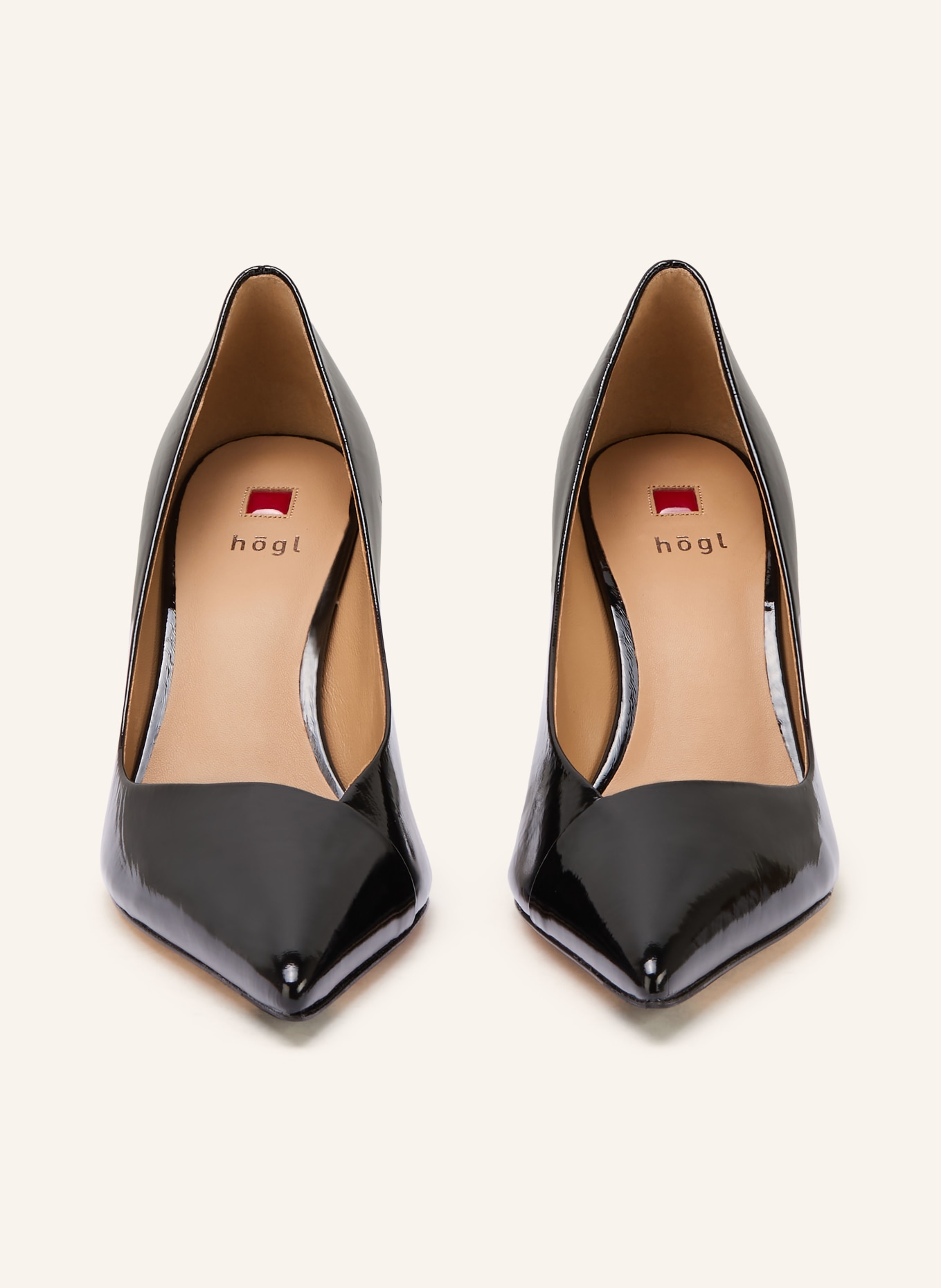 Högl lacquer pumps: BLACK