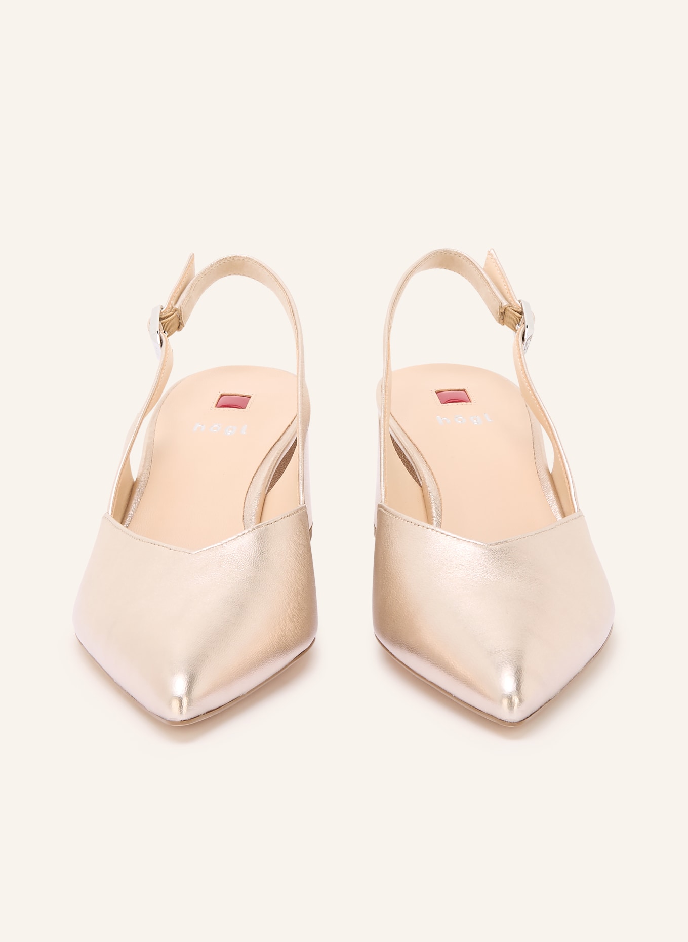 Högl Slingpumps: GOLD