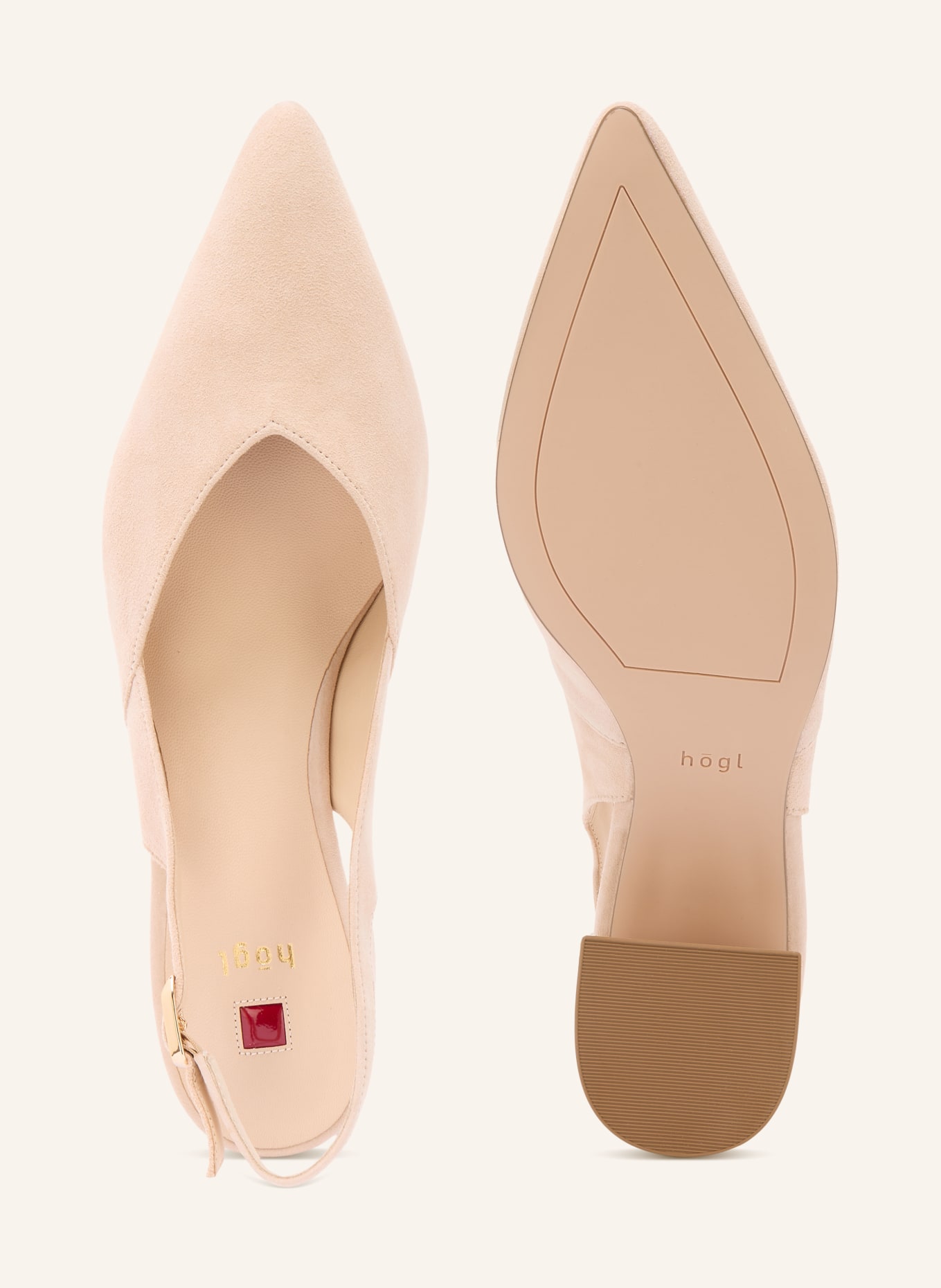 Högl Slingpumps: BEIGE