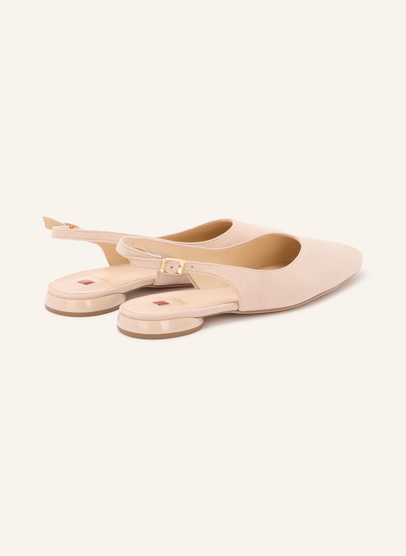 Högl Slingballerinas: BEIGE
