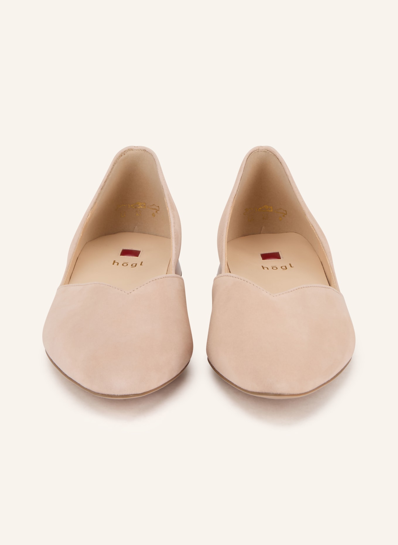 Högl Ballerinas: BEIGE