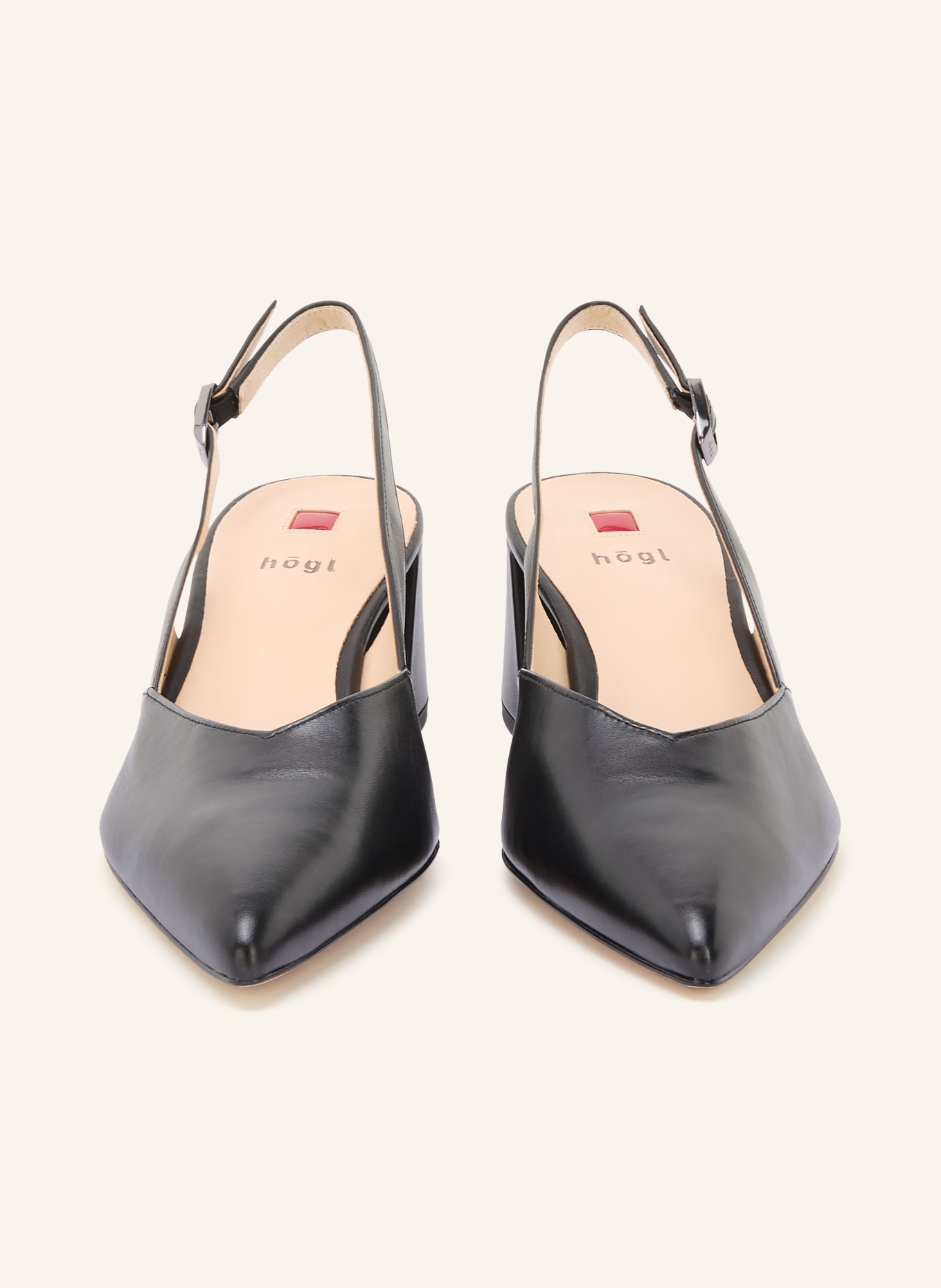 Högl Slingpumps: SCHWARZ