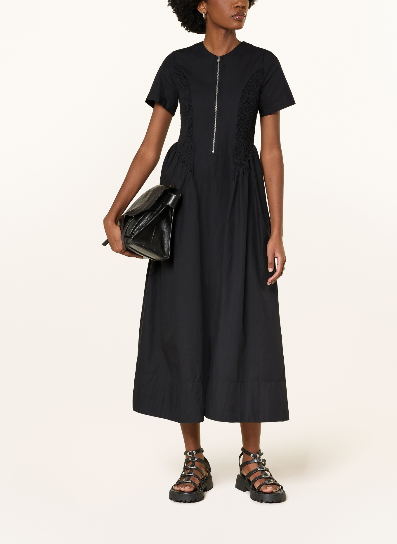 ALLSAINTS Sukienka SHEENA: CZARNY