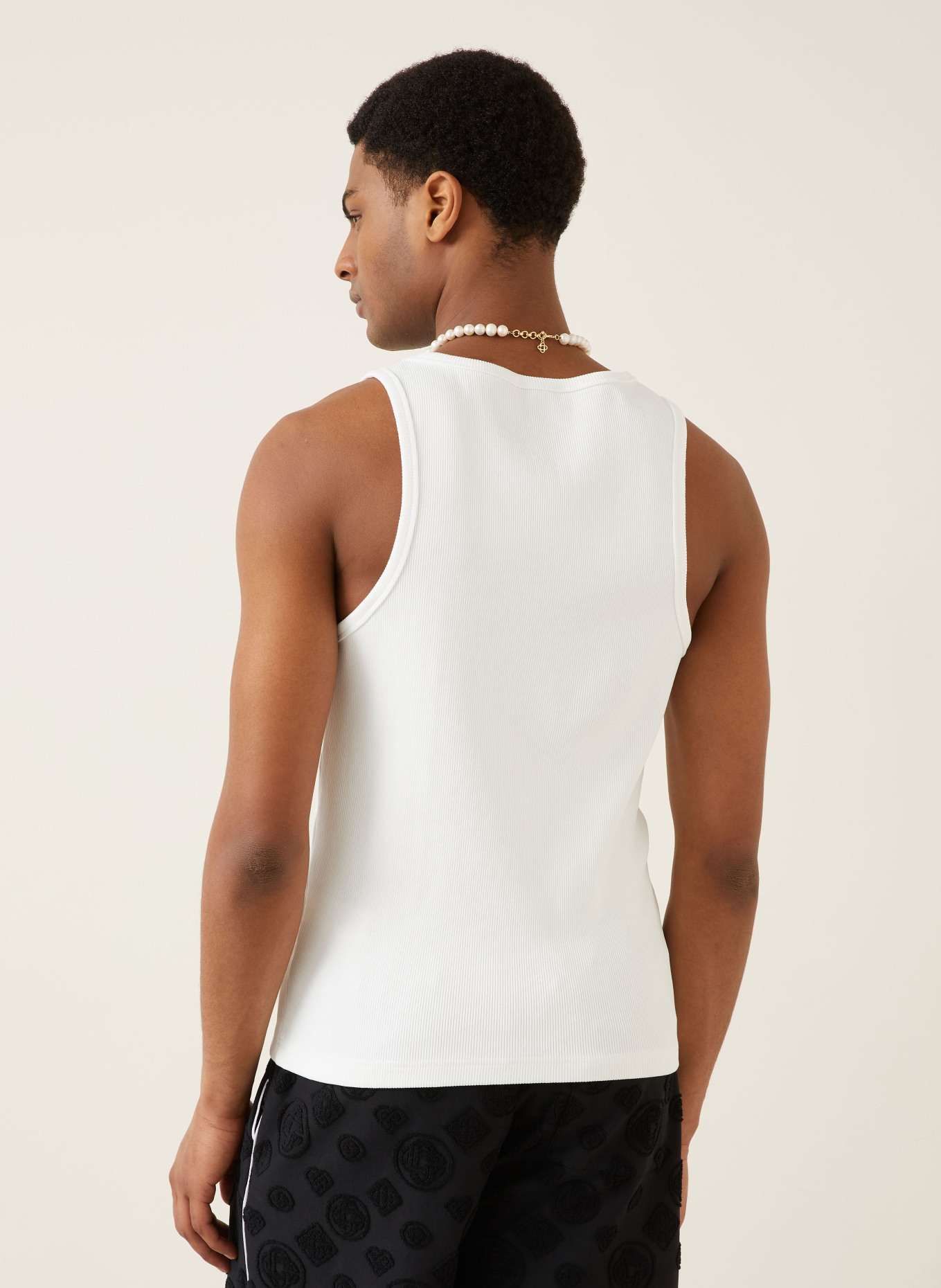 Casablanca tank top: WHITE