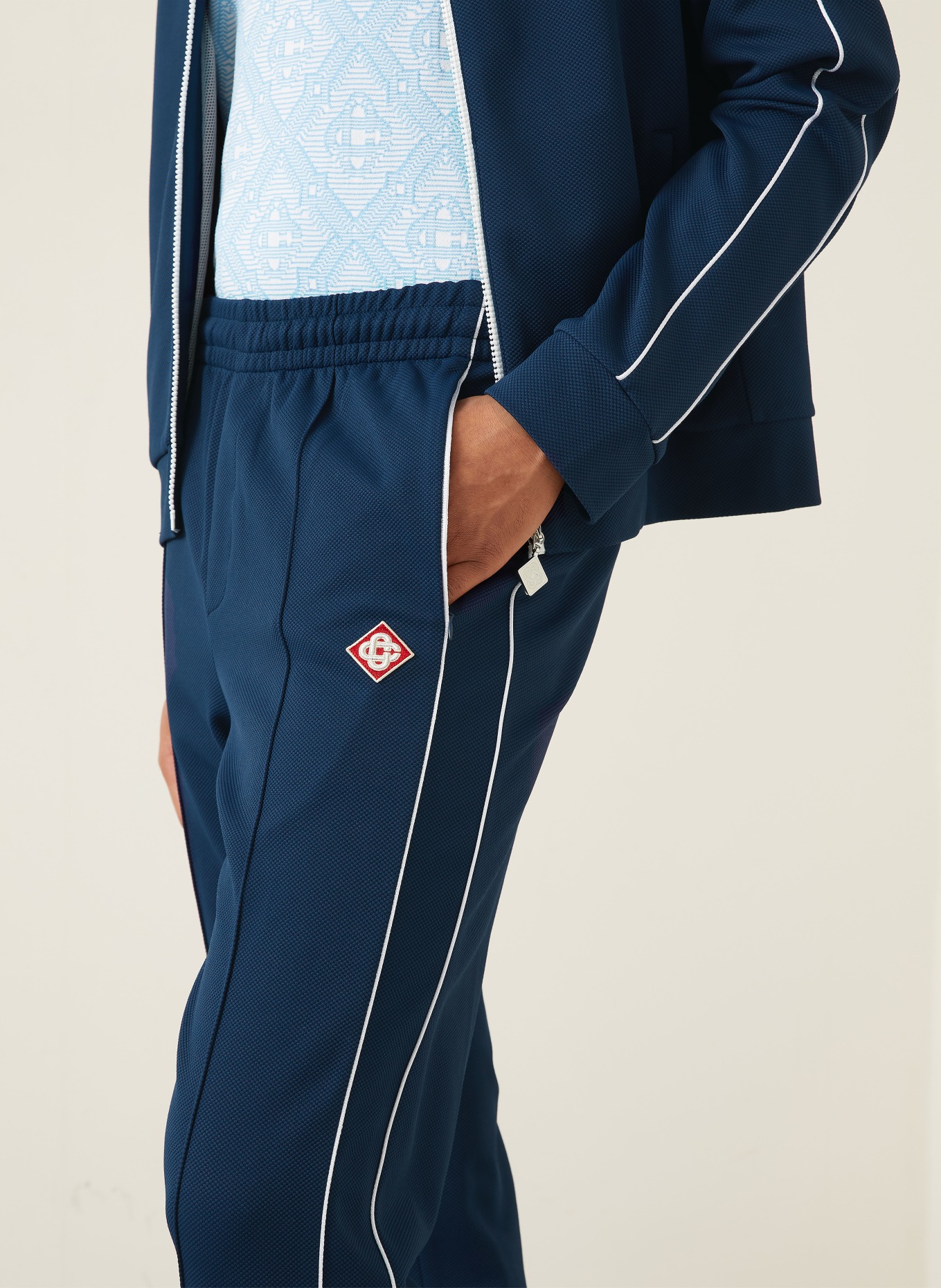 Casablanca Track Pants: DUNKELBLAU