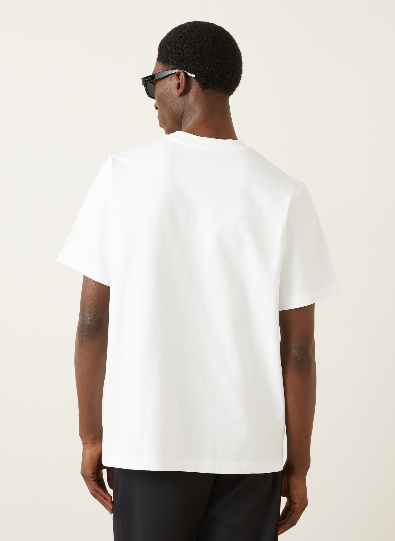 Casablanca CASA WAY ORCHID T-shirt: WHITE / RED / GREEN