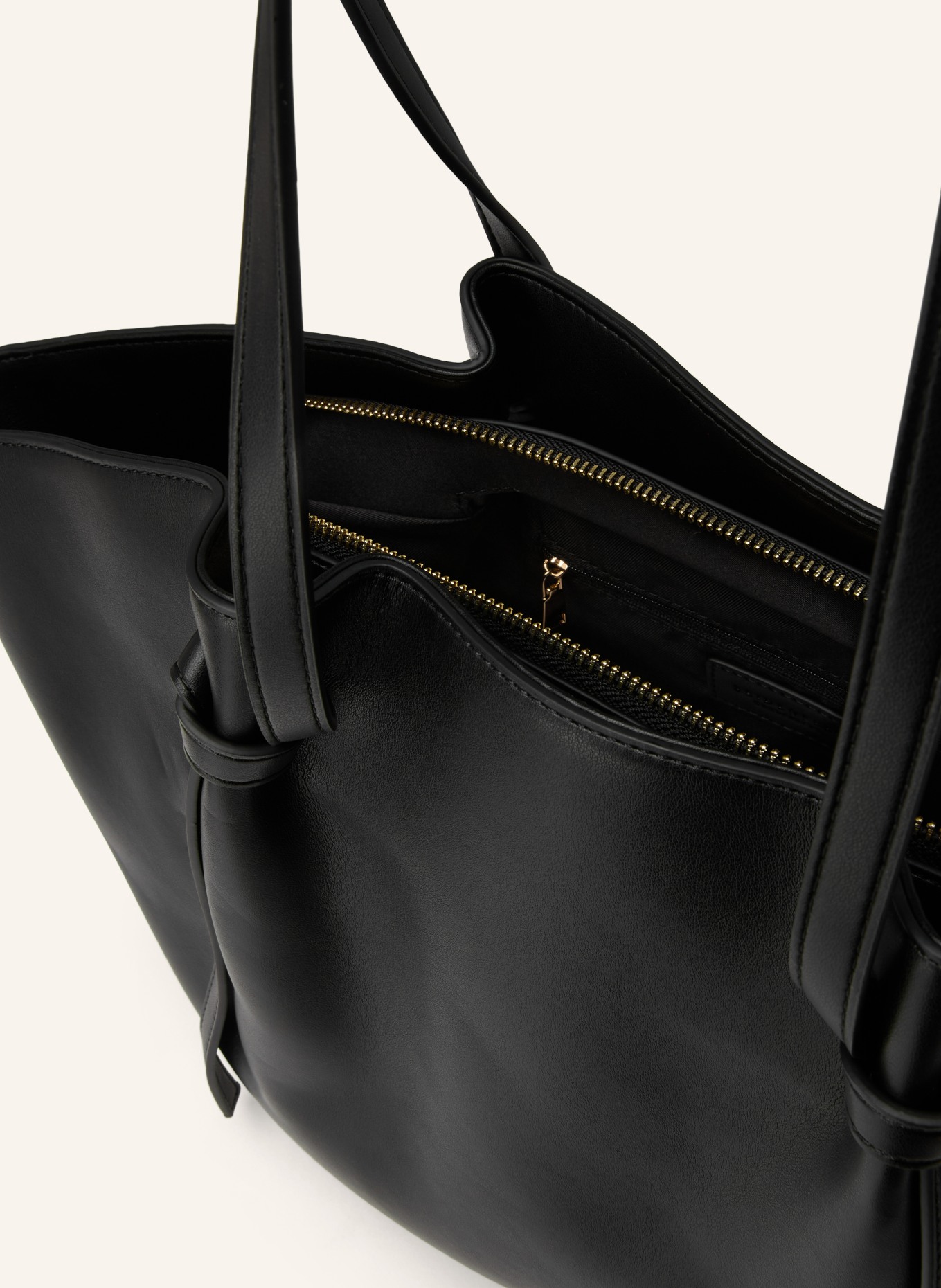 SEIDENFELT Nákupní taška RYD: ČERNÁ