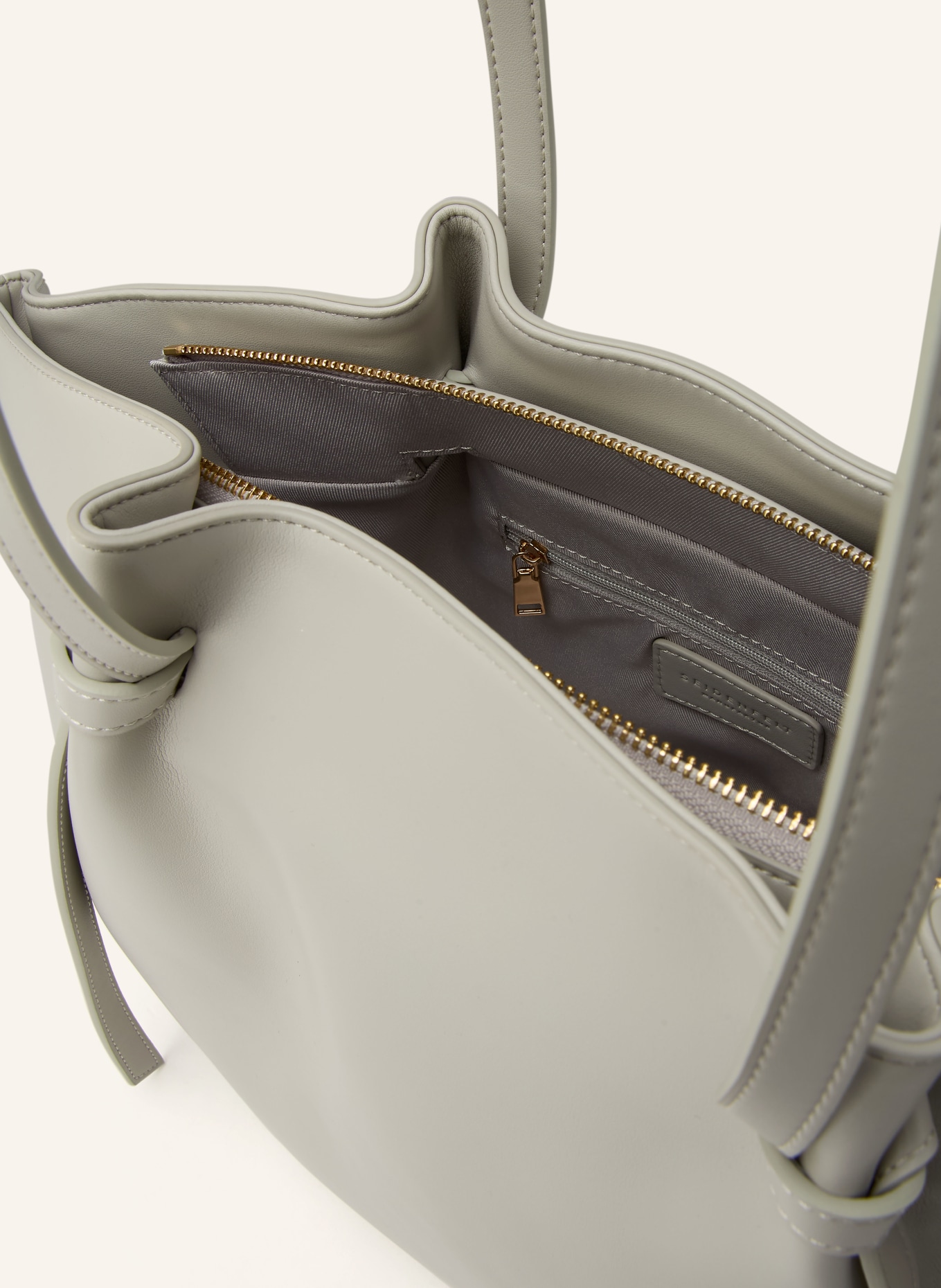 SEIDENFELT Nákupní taška RYD: SVĚTLE ŠEDÁ