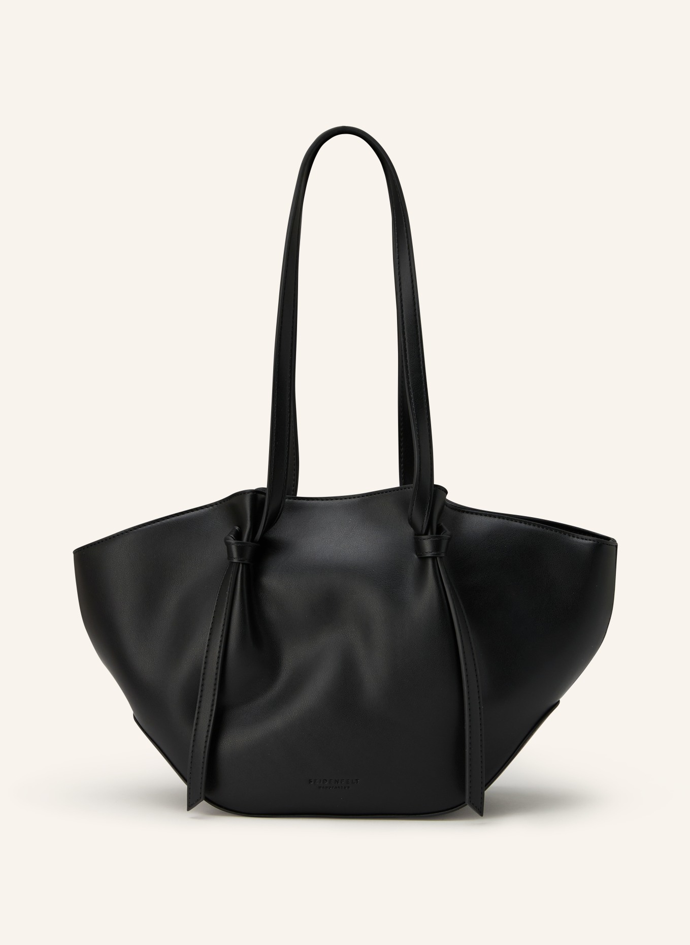 SEIDENFELT Shopper RYD MEDIUM: BLACK