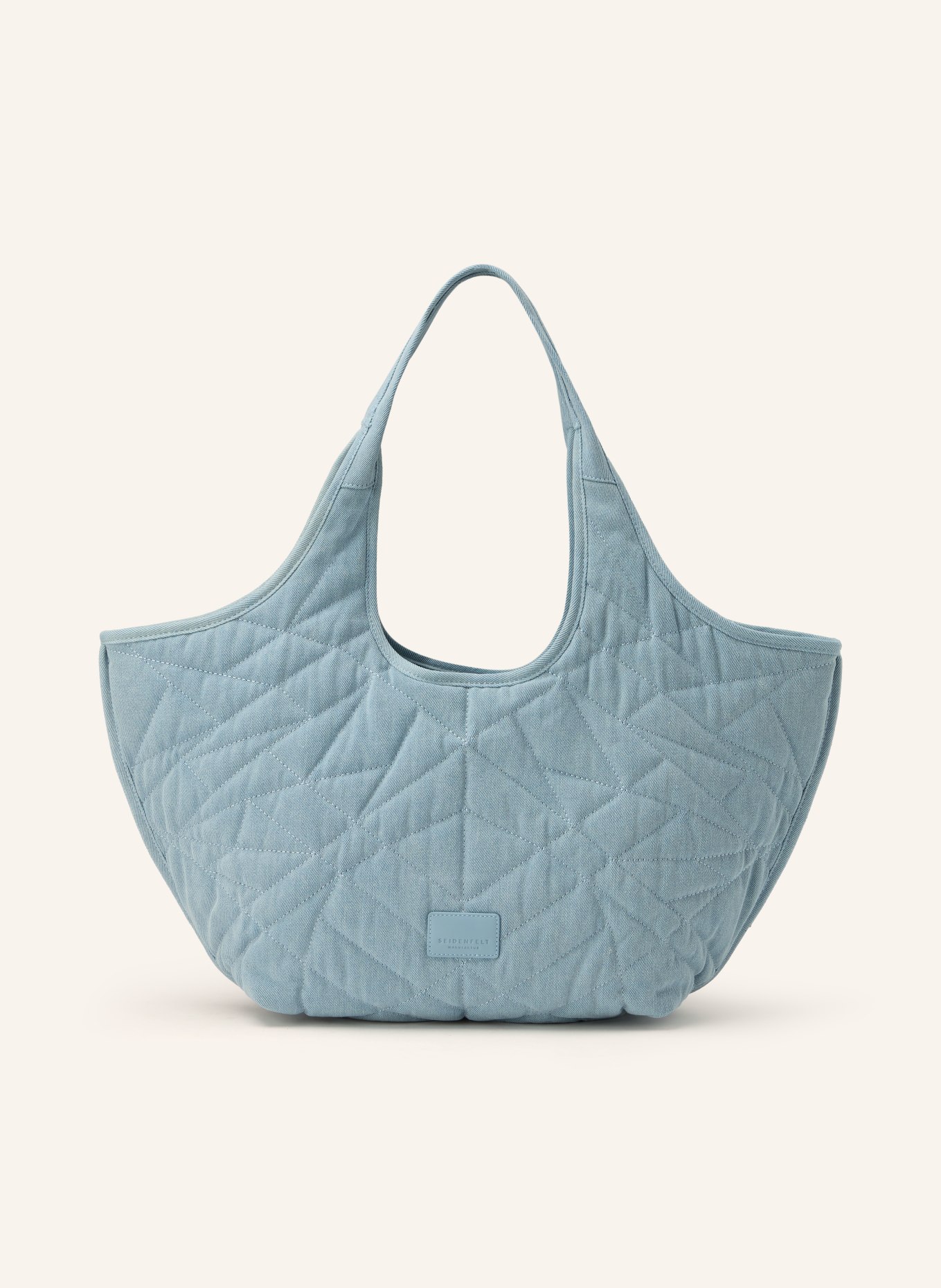 SEIDENFELT Shopper HUUVARI: HELLBLAU