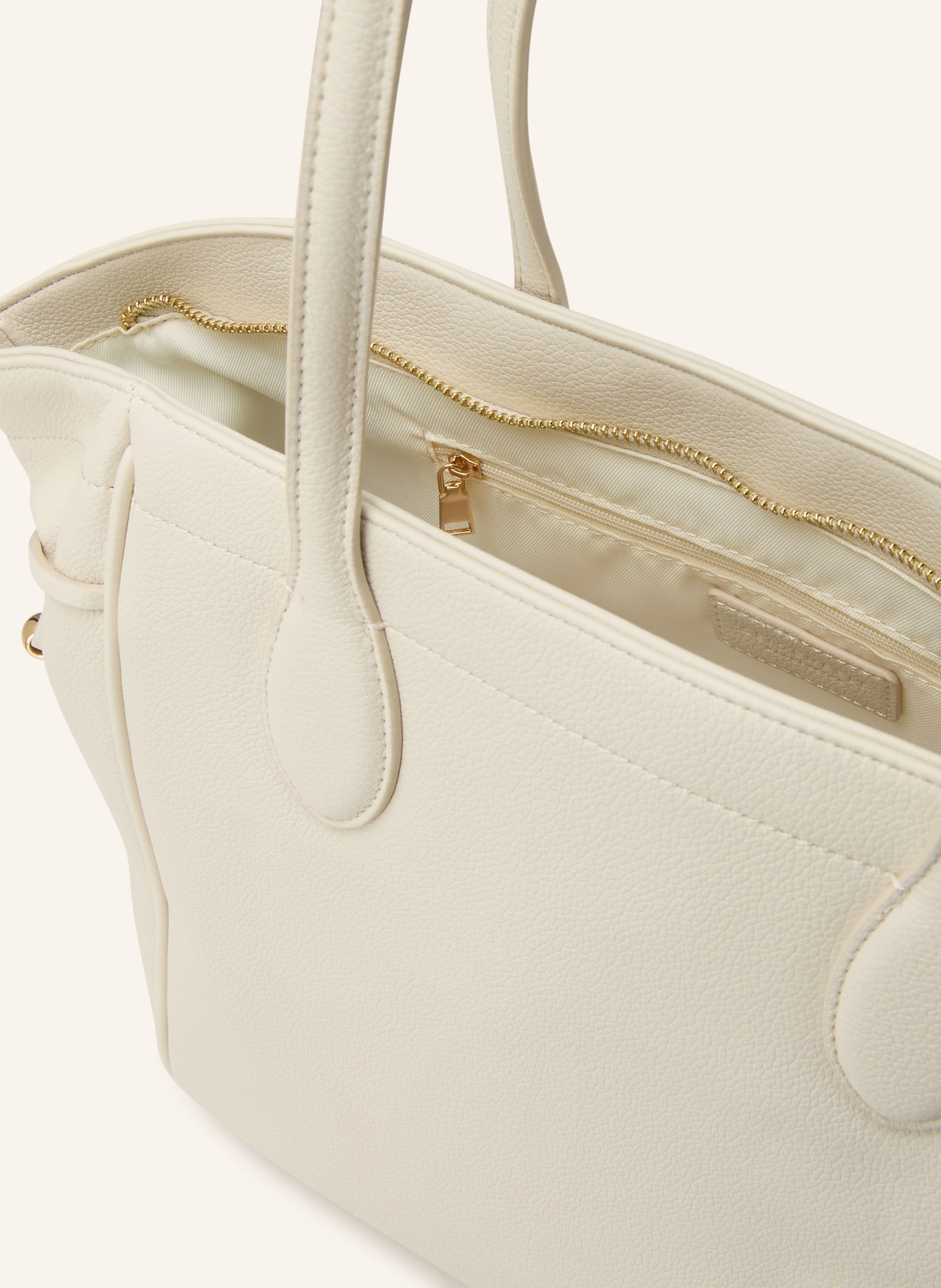 SEIDENFELT MELOY shopper bag: CREAM