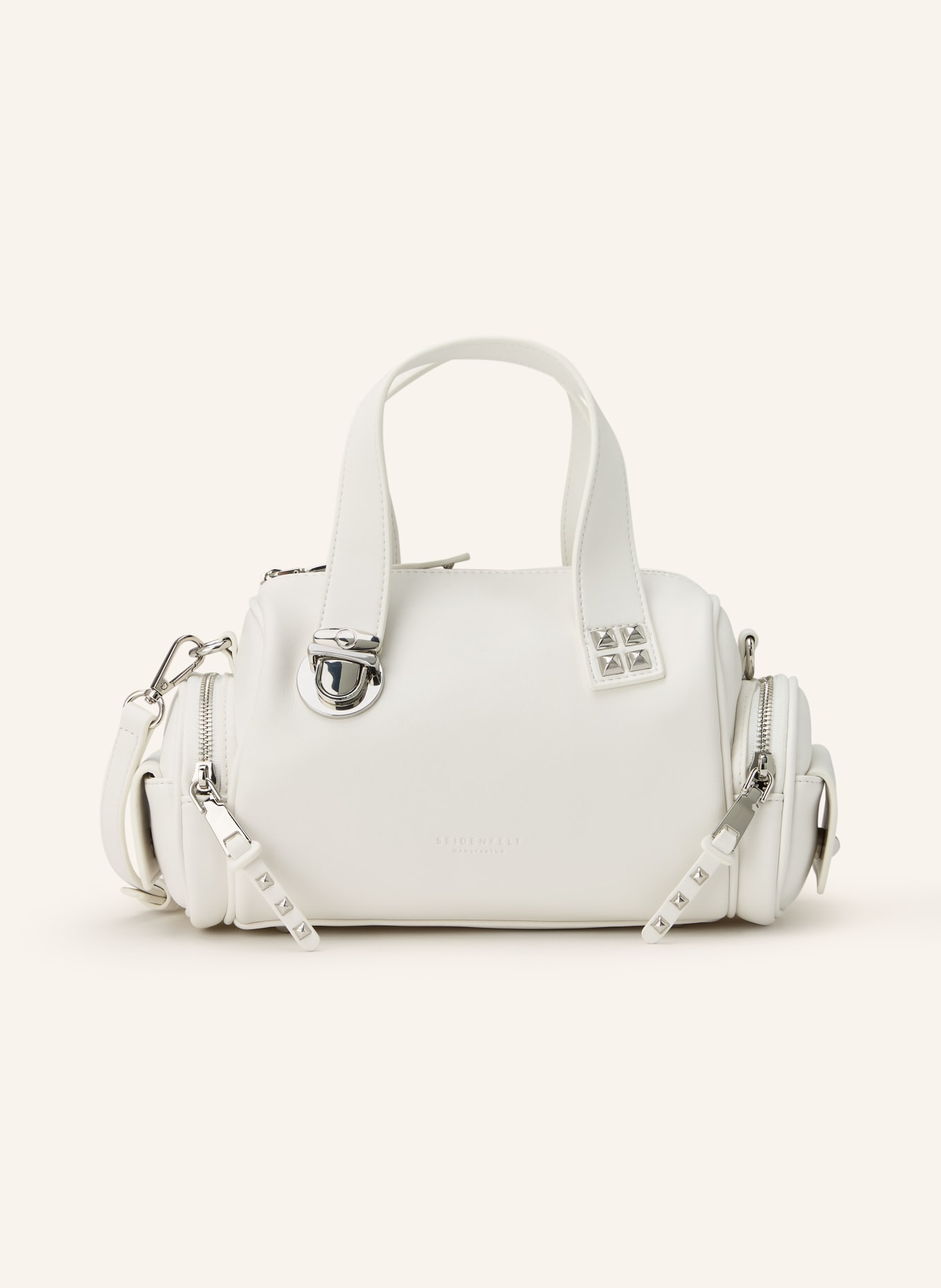 SEIDENFELT Kabelka JOKELA s nýty: BÍLÁ