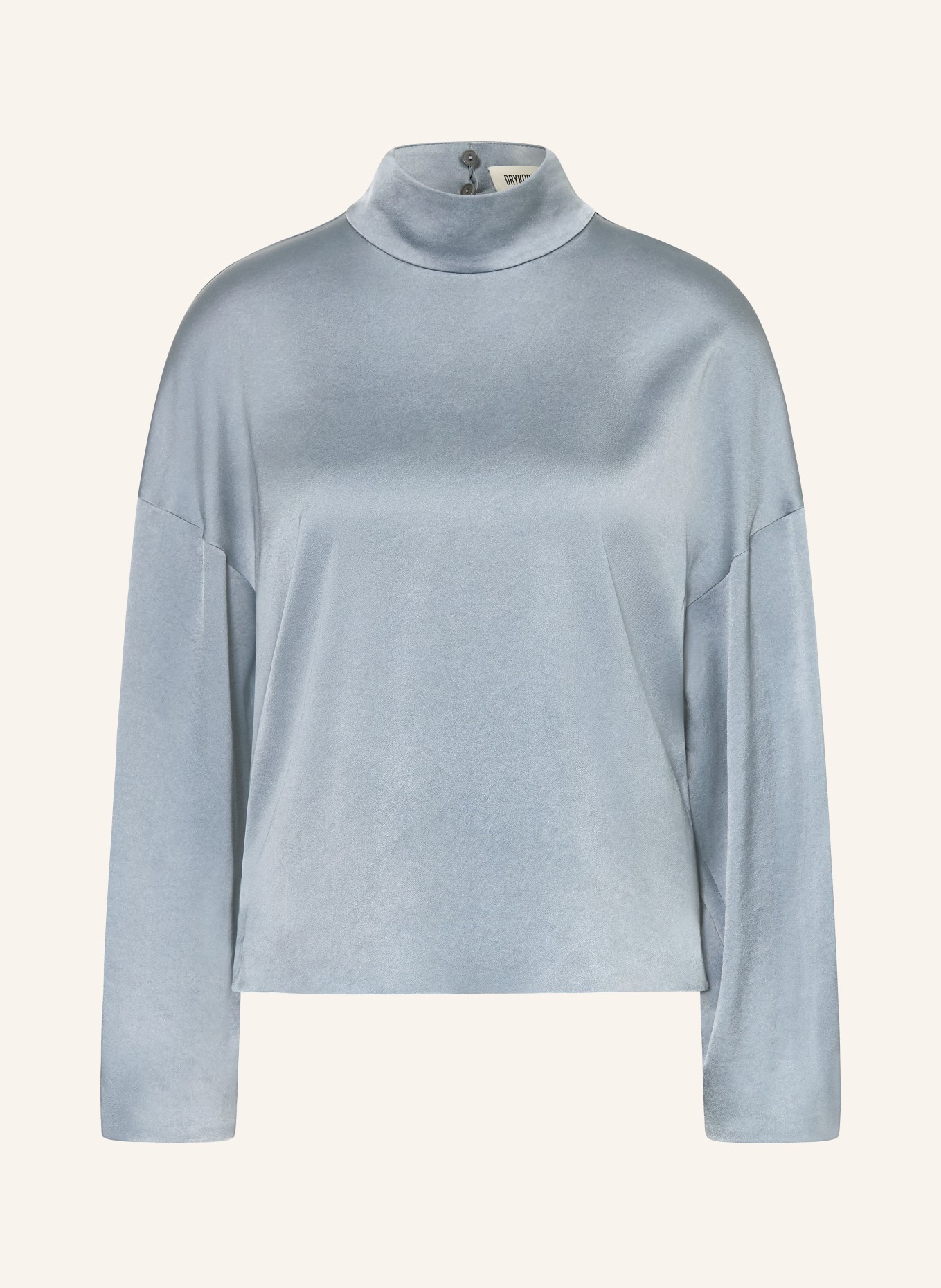 DRYKORN Blusenshirt ALVARA: BLAUGRAU