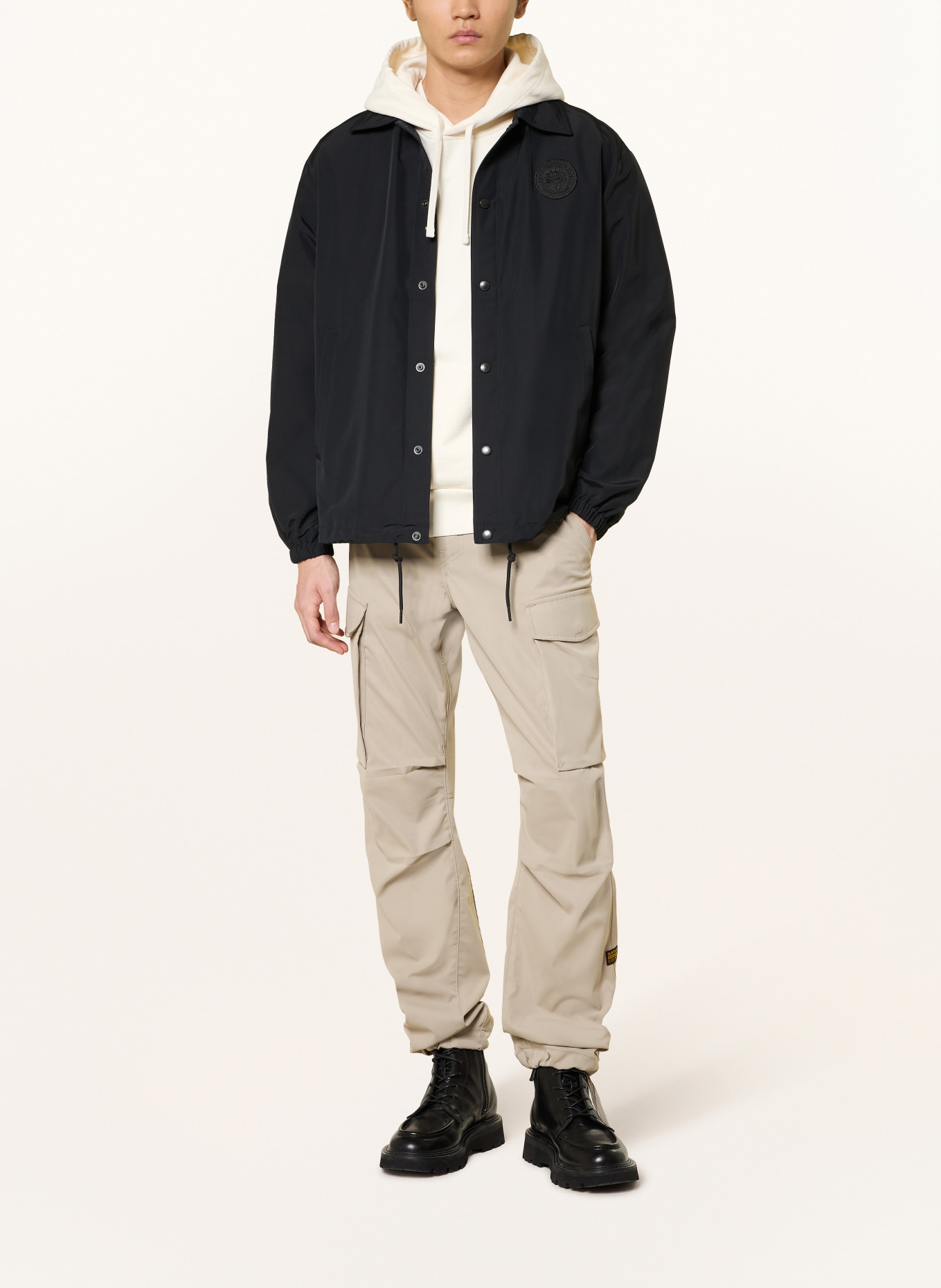 CANADA GOOSE Overjacket REGENCY: SCHWARZ