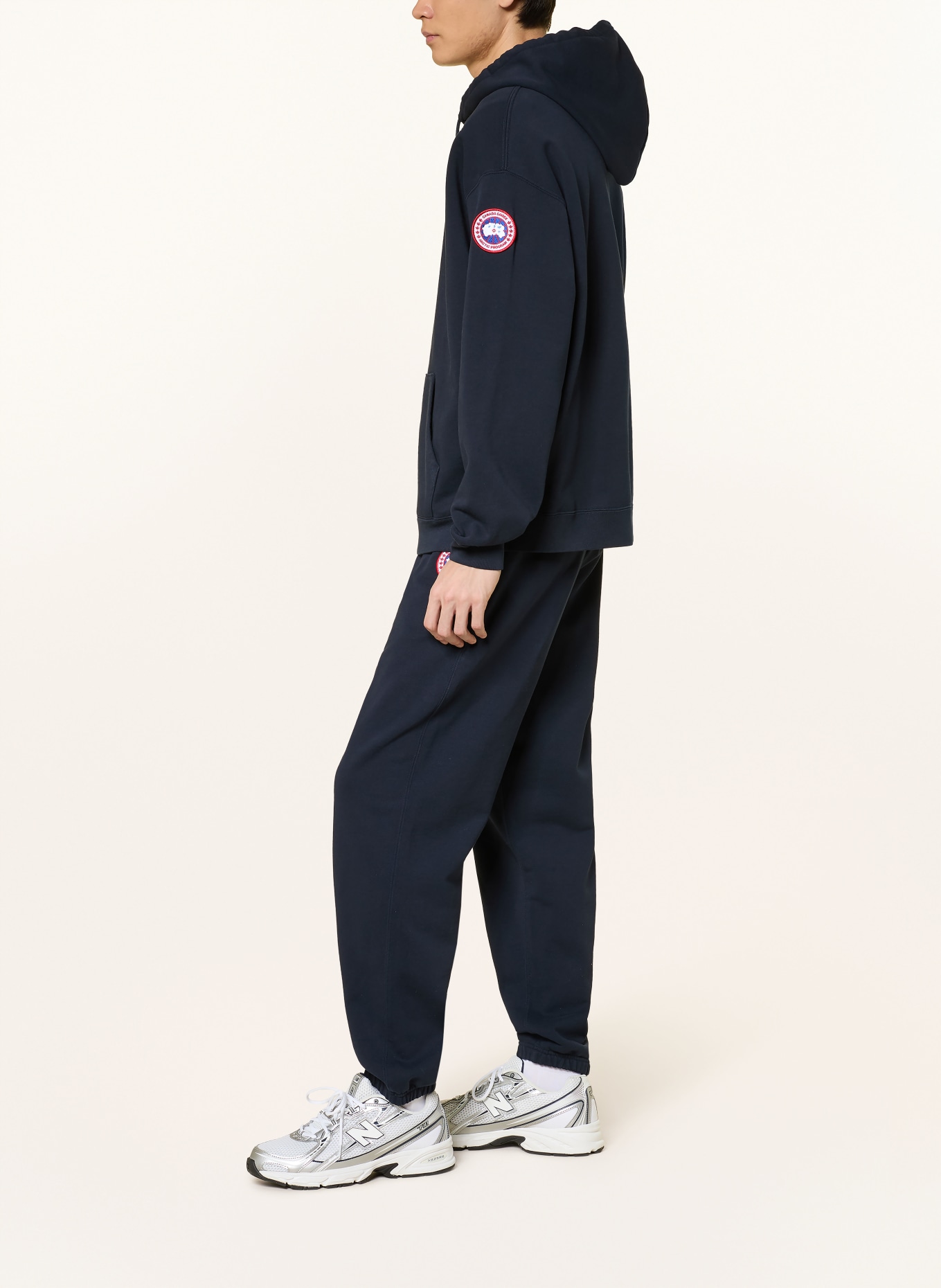 CANADA GOOSE Hoodie ROVE: DUNKELBLAU