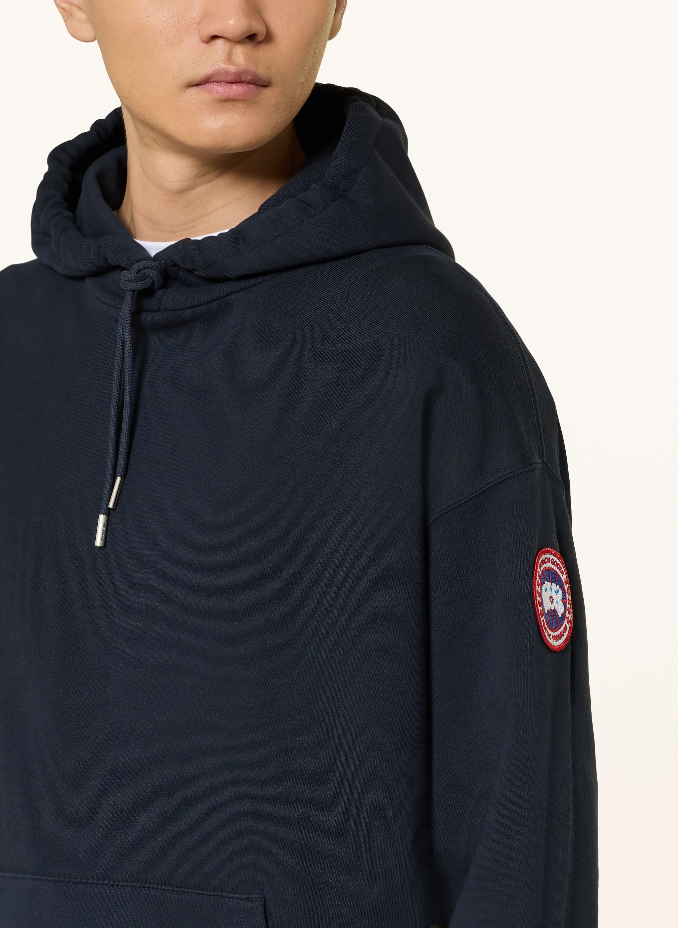 CANADA GOOSE Hoodie ROVE: DUNKELBLAU