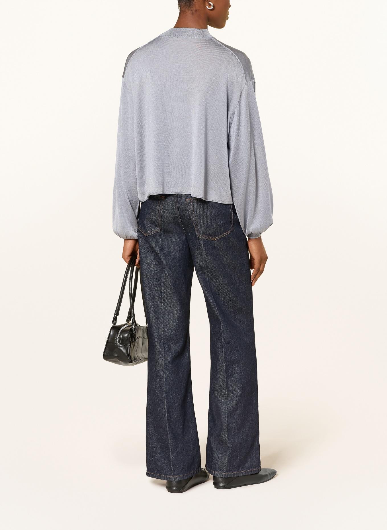 DRYKORN Svetr RANYA: ČERNOŠEDÁ