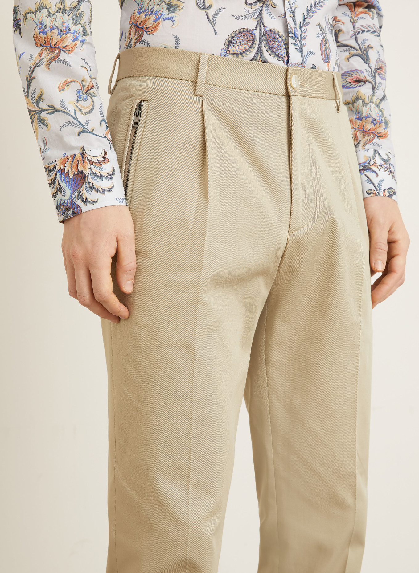 ETRO Chino Regular Fit: BEIGE