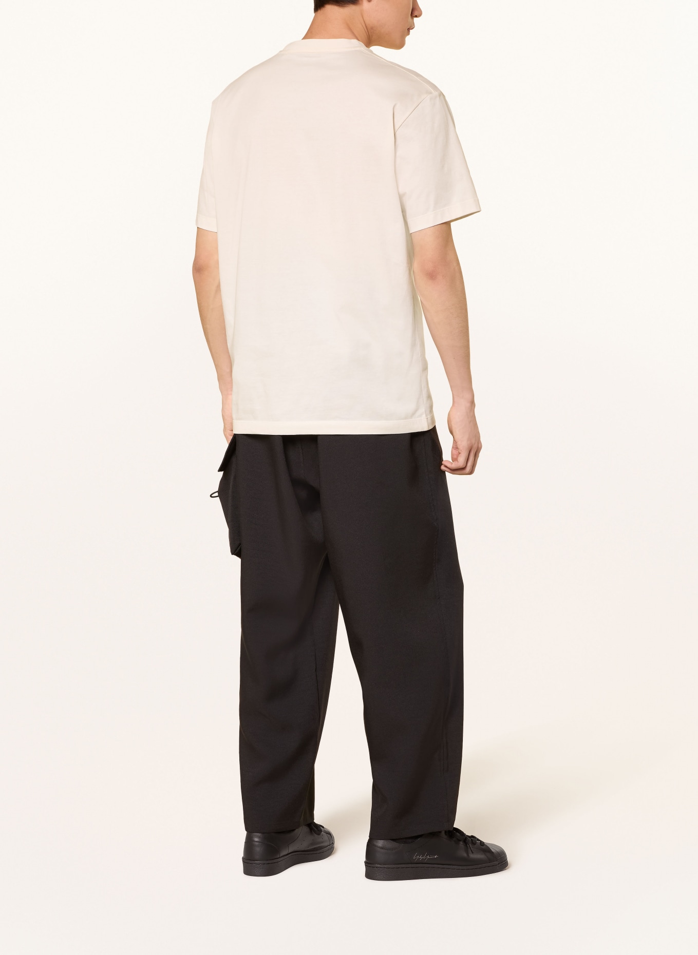 Y-3 koszulka: KREMOWY