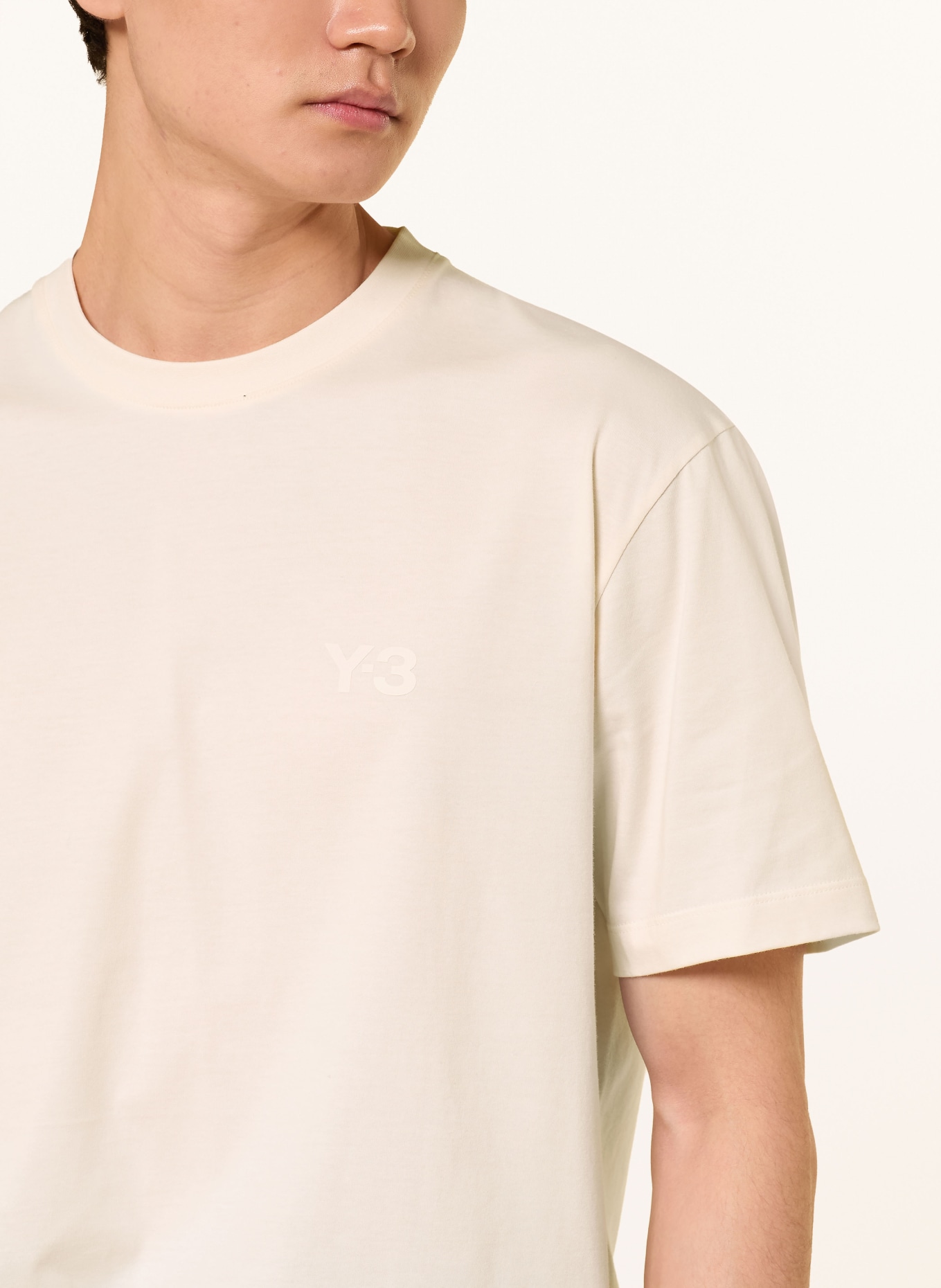 Y-3 koszulka: KREMOWY