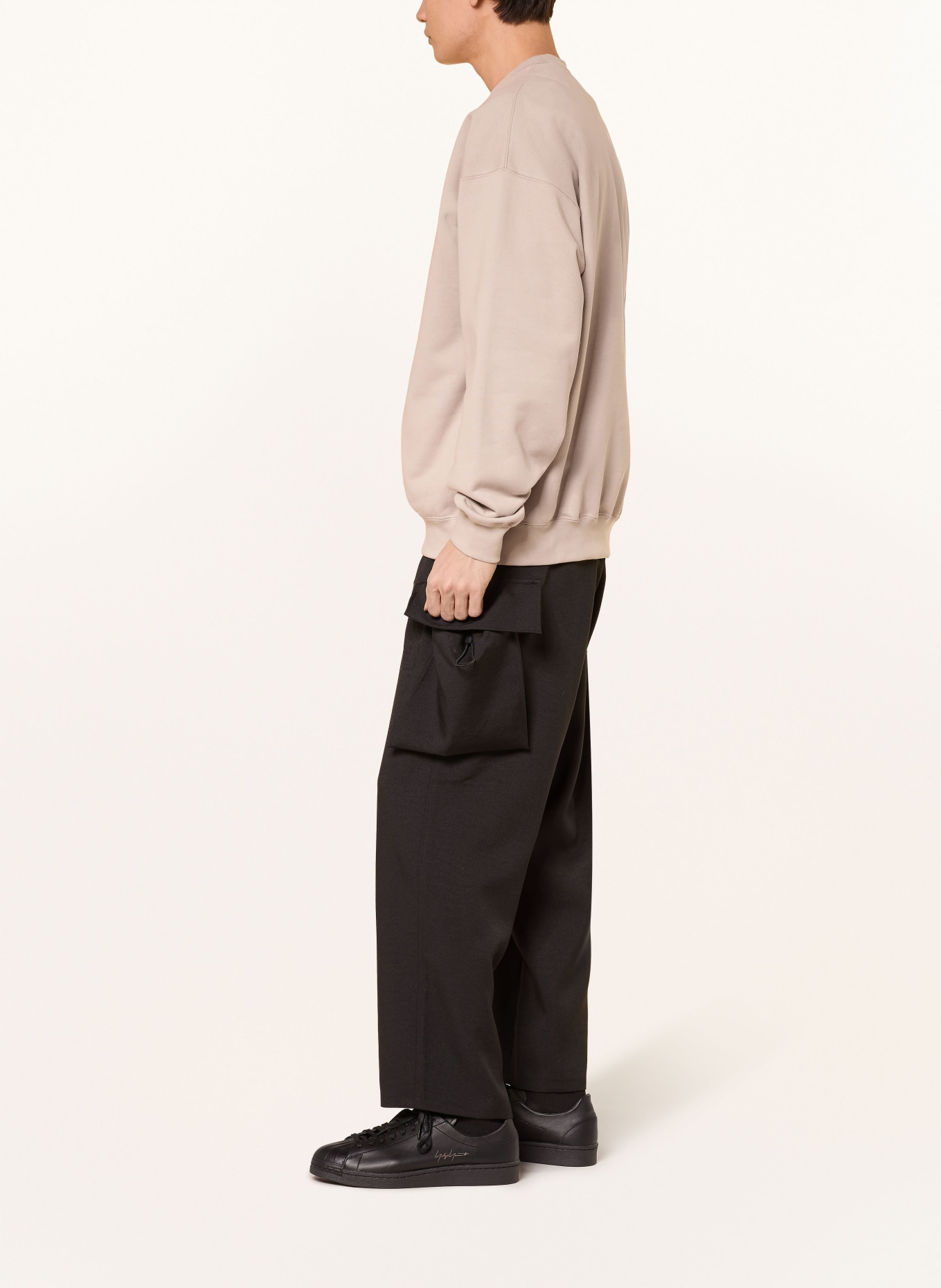 Y-3 SPORT UINFORM Cargo Pants Regular Fit: BLACK